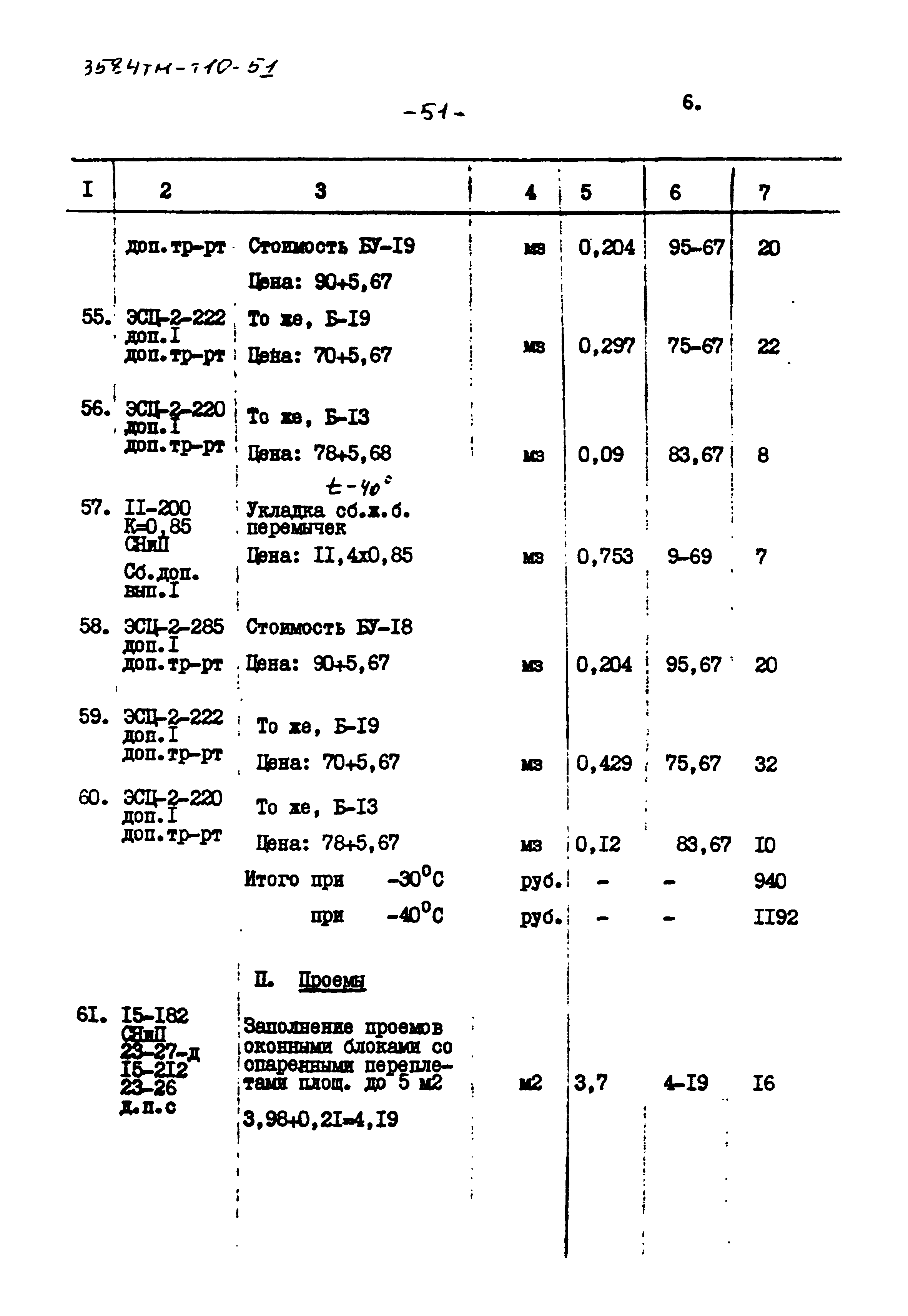 Типовой проект 3584тм