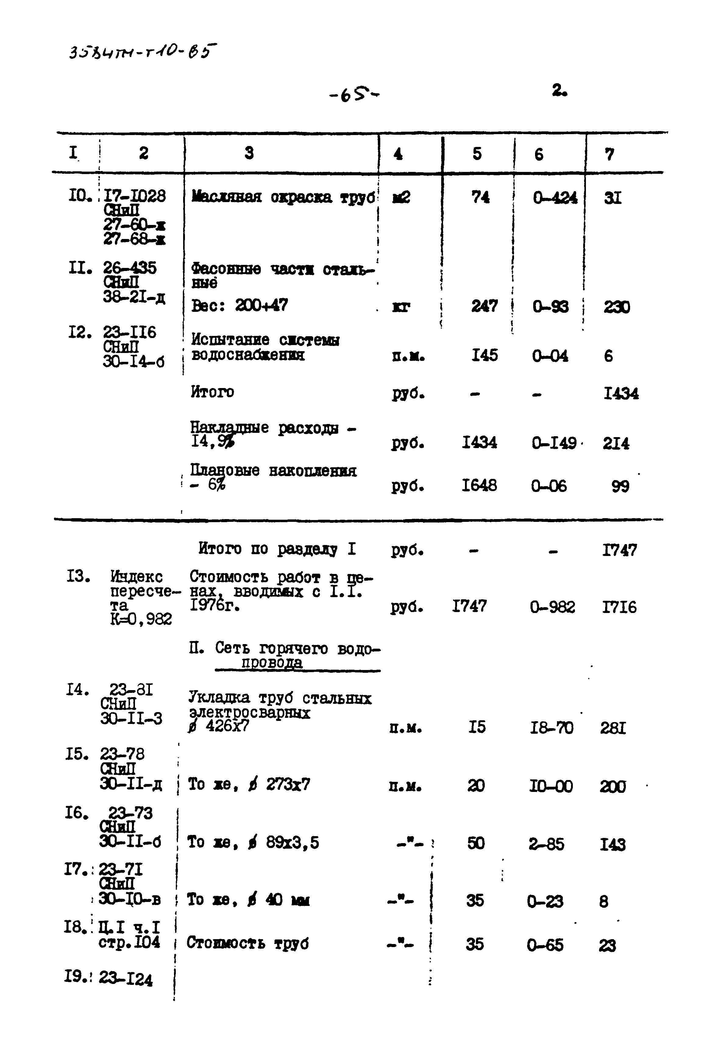 Типовой проект 3584тм