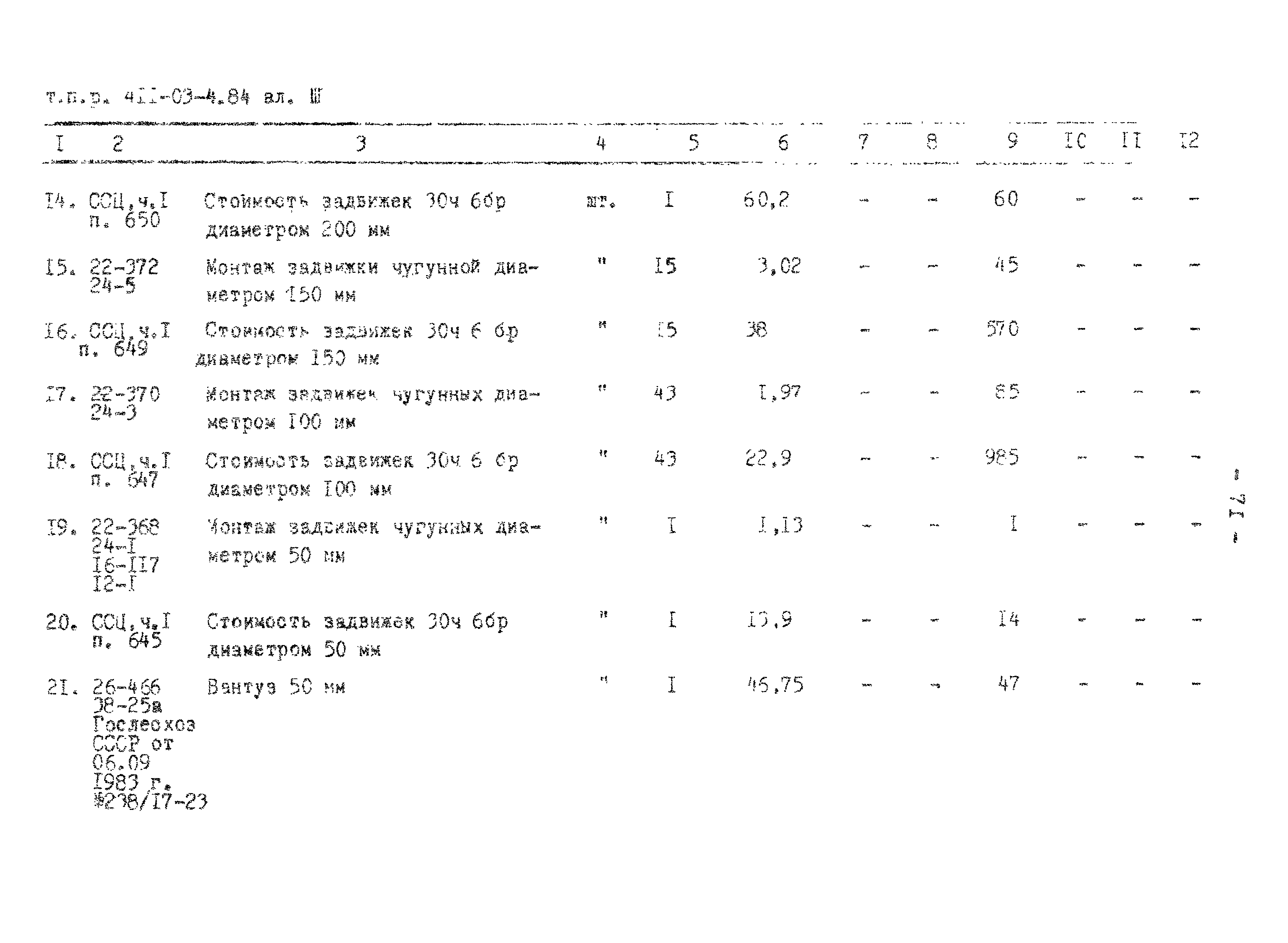 Типовые проектные решения 411-03-4.84