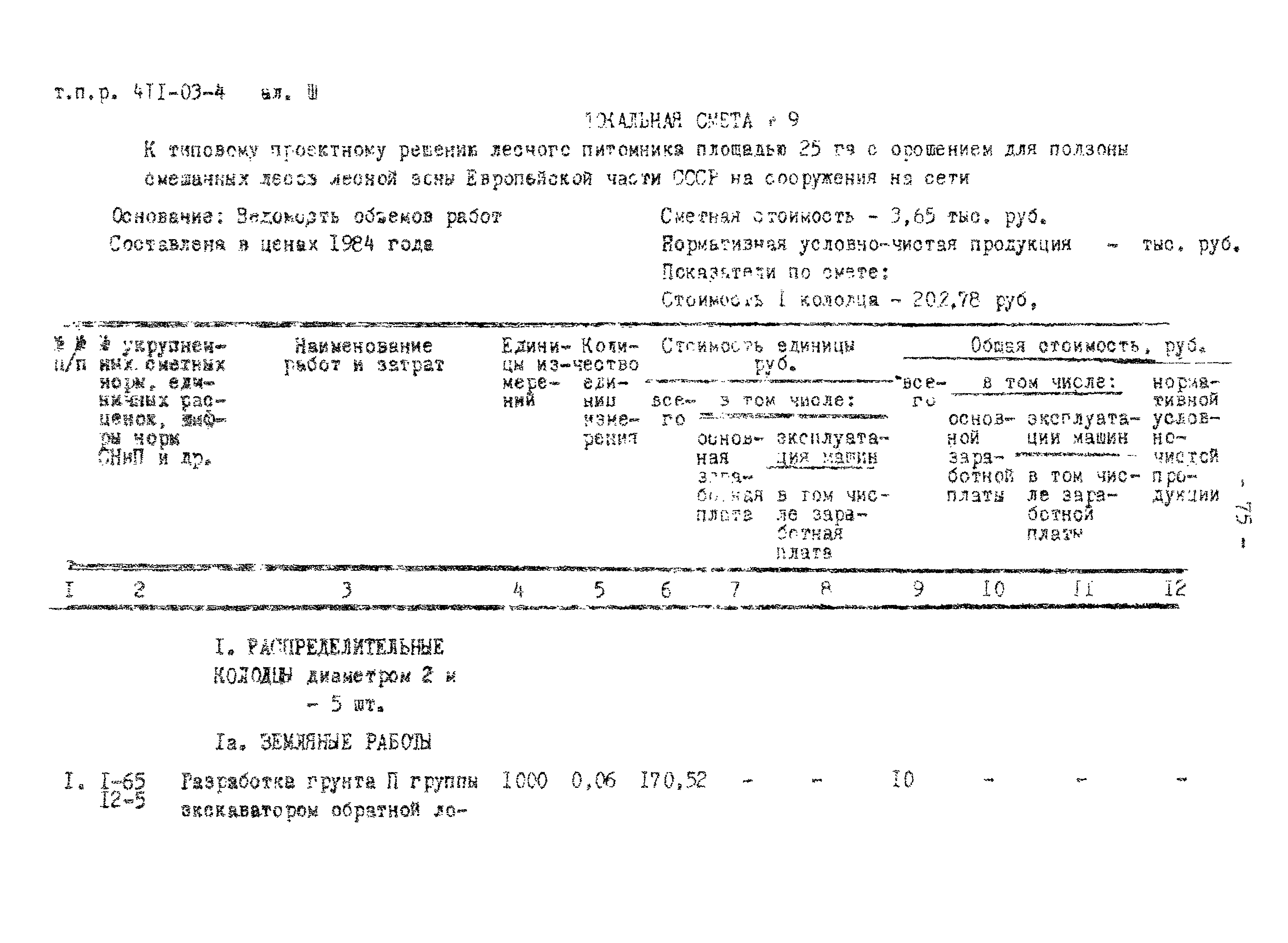 Типовые проектные решения 411-03-4.84