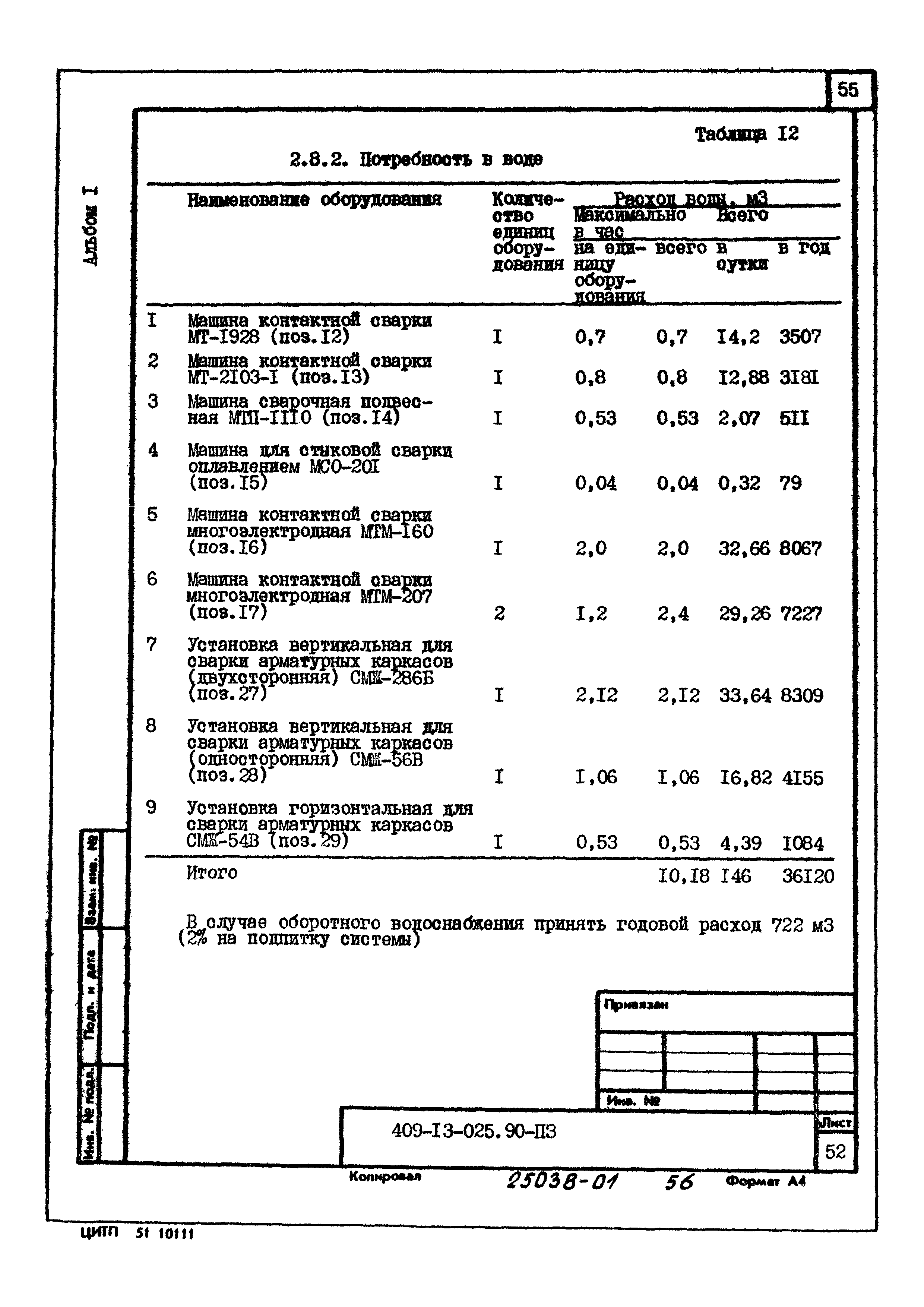 Типовые проектные решения 409-13-025.90