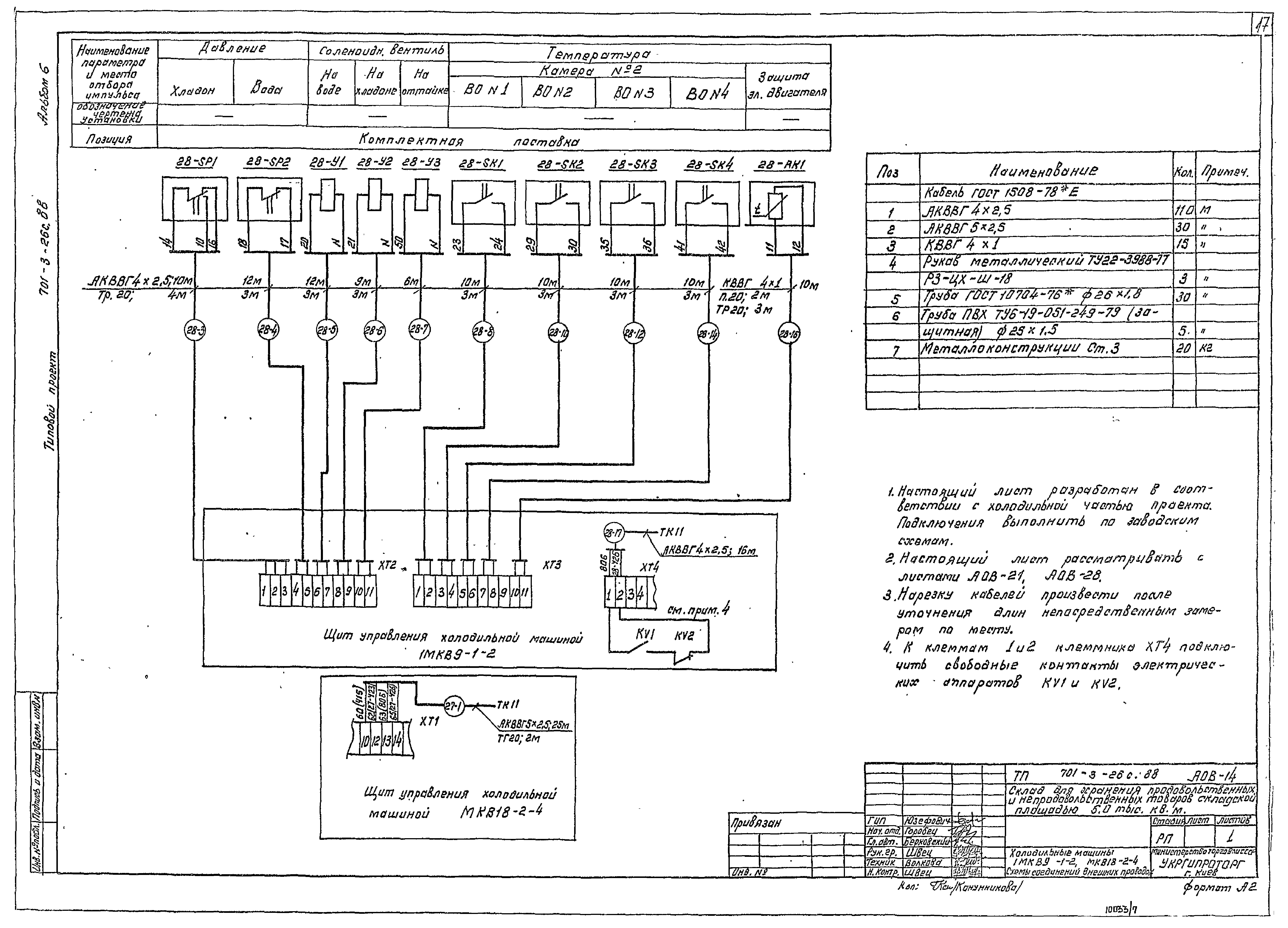 Типовой проект 701-3-26с.88