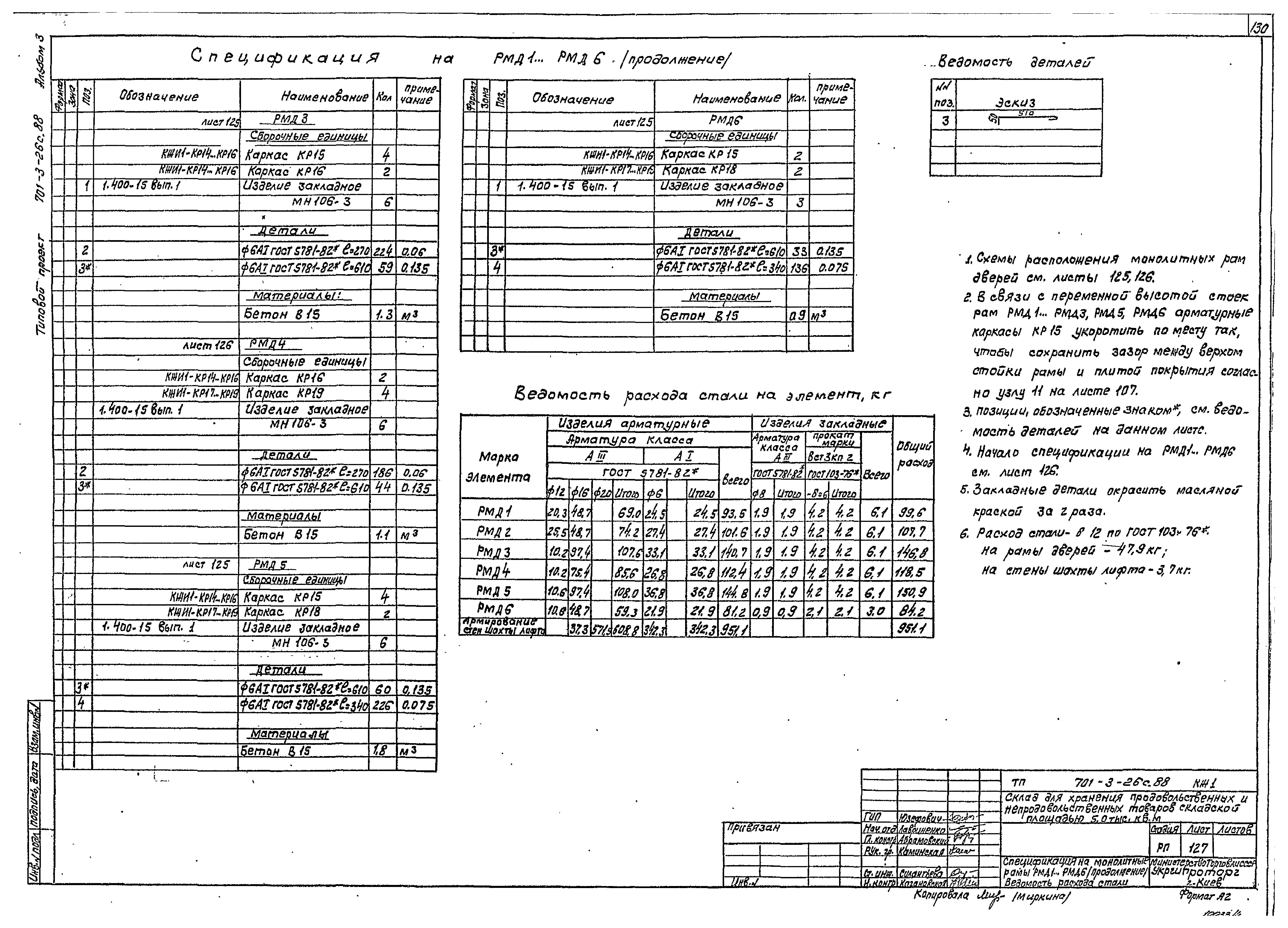 Типовой проект 701-3-26с.88