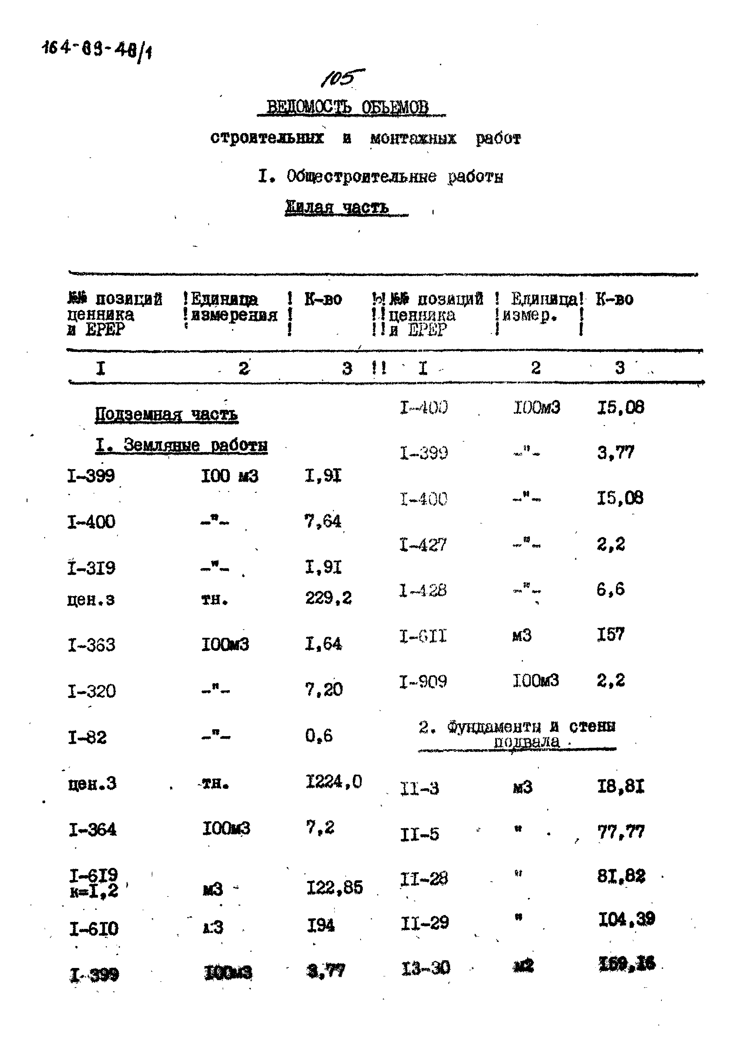 Типовой проект 164-89-48/1