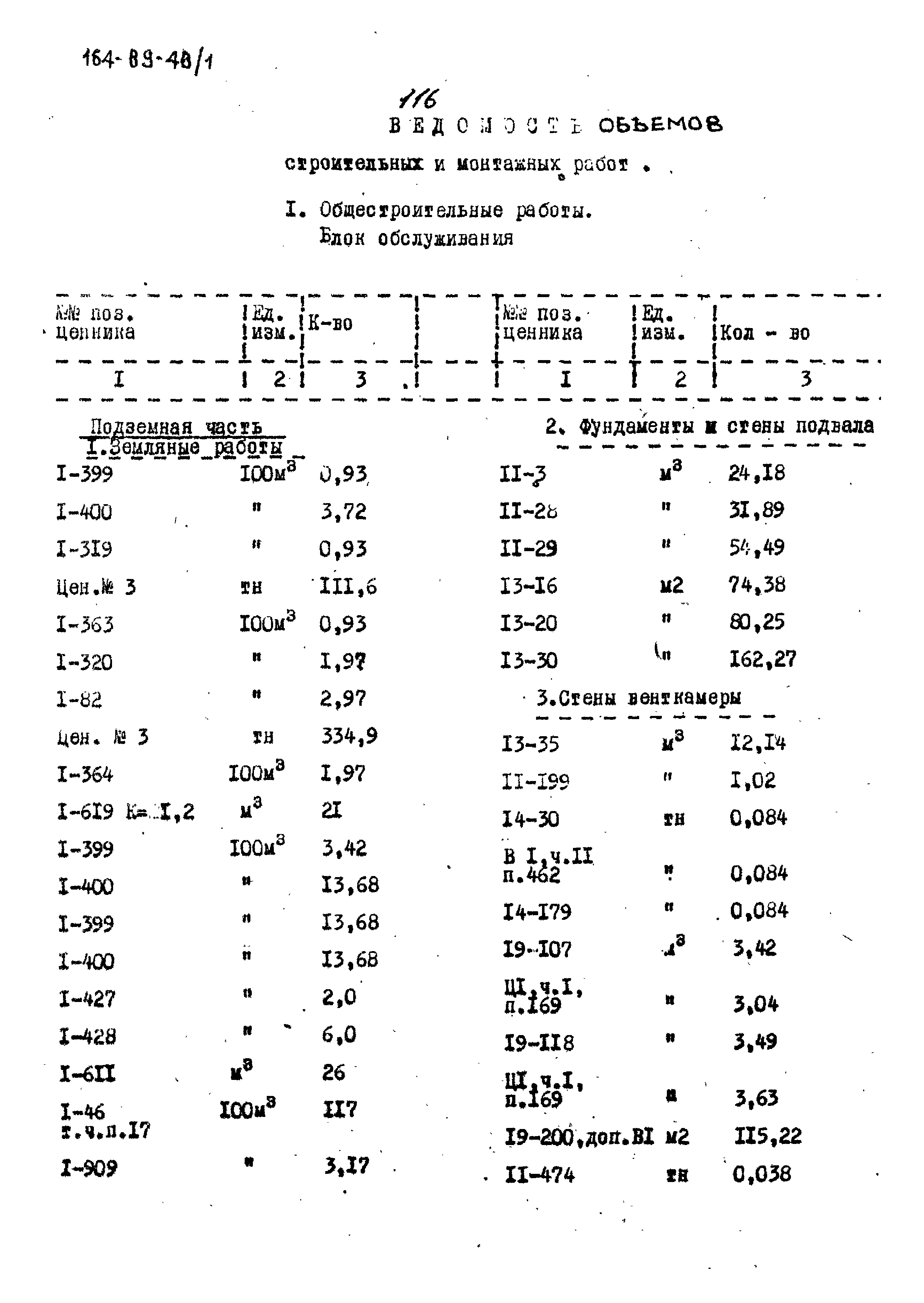 Типовой проект 164-89-48/1