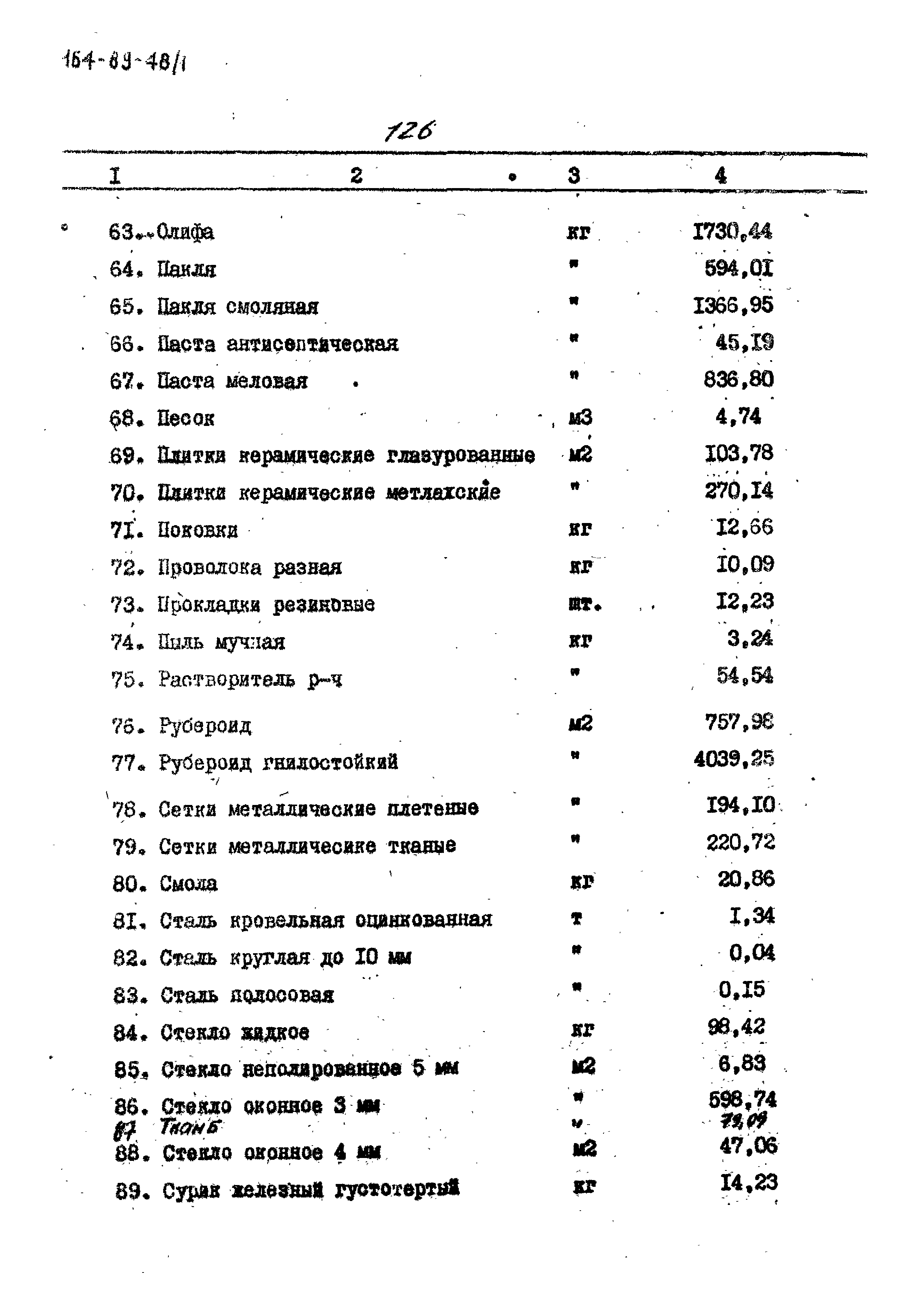 Типовой проект 164-89-48/1