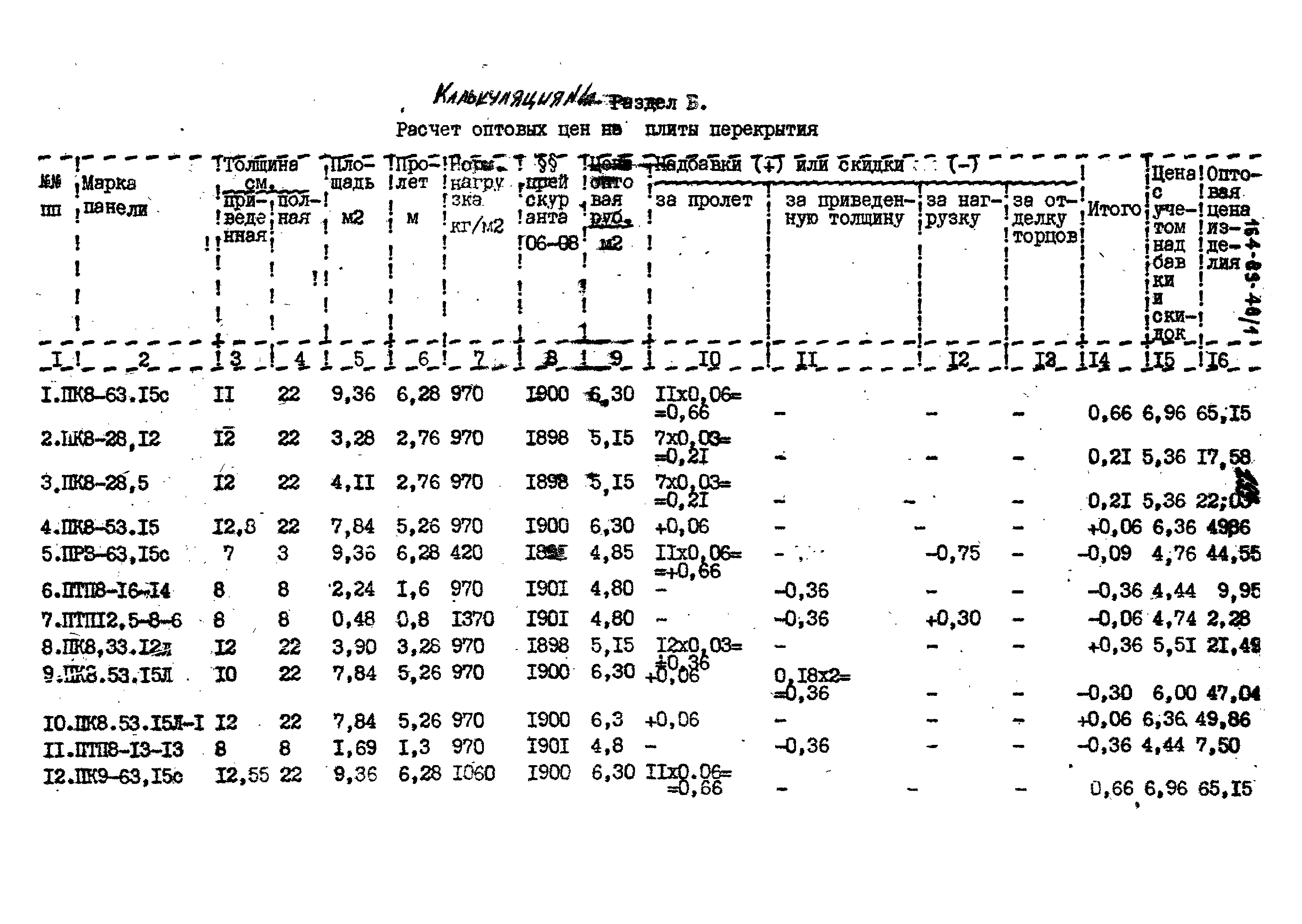 Типовой проект 164-89-48/1