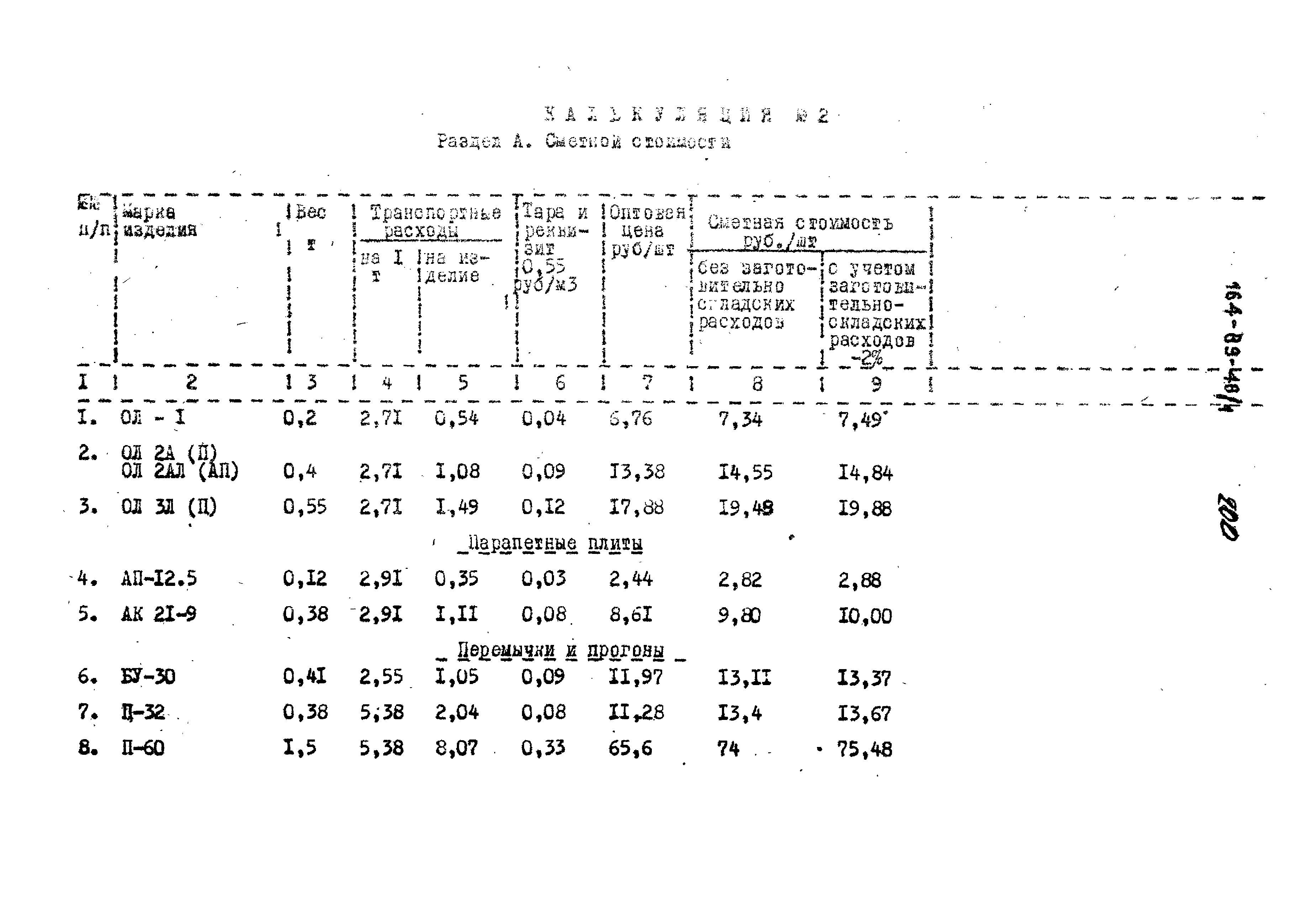 Типовой проект 164-89-48/1