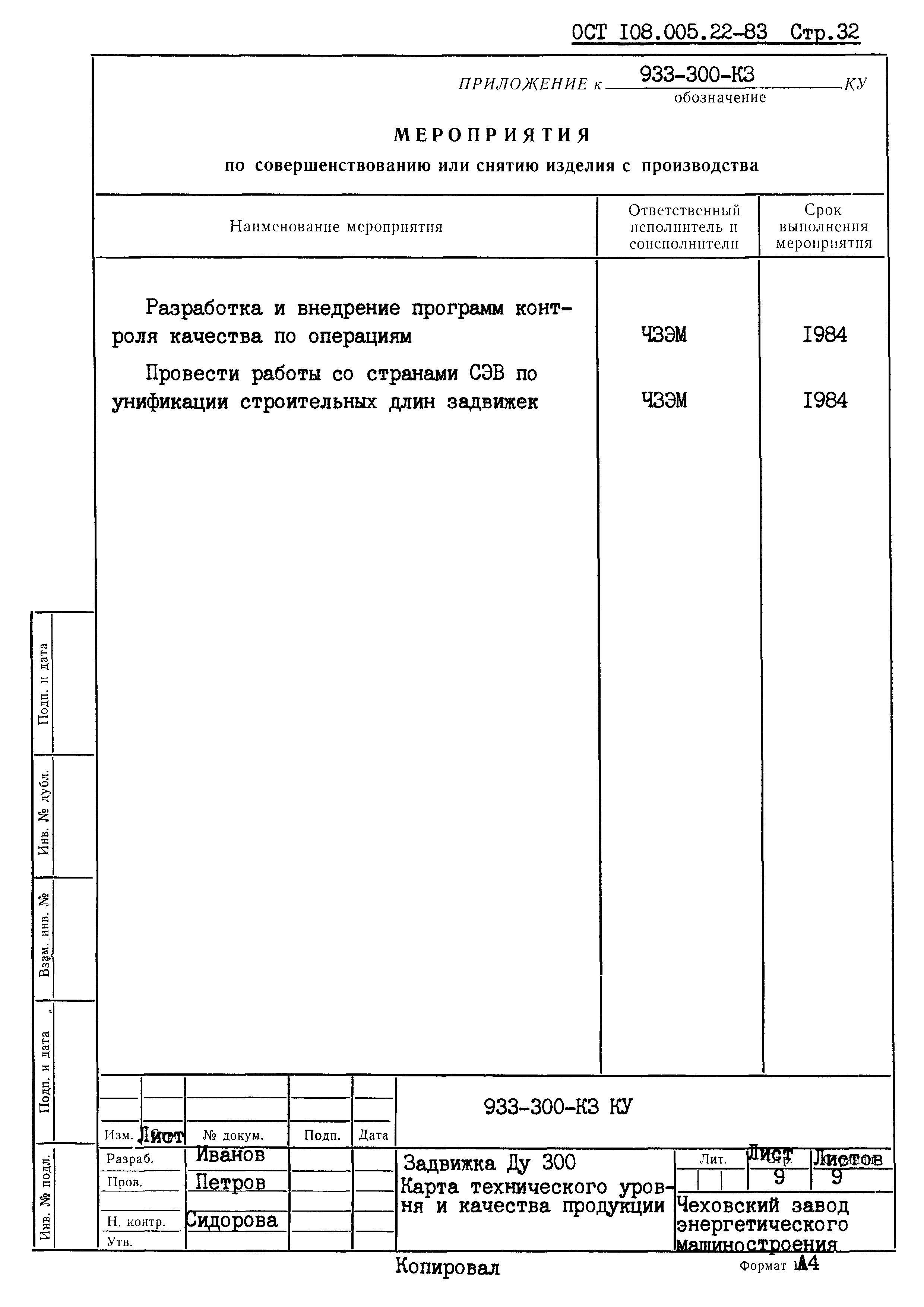 ОСТ 108.005.22-83