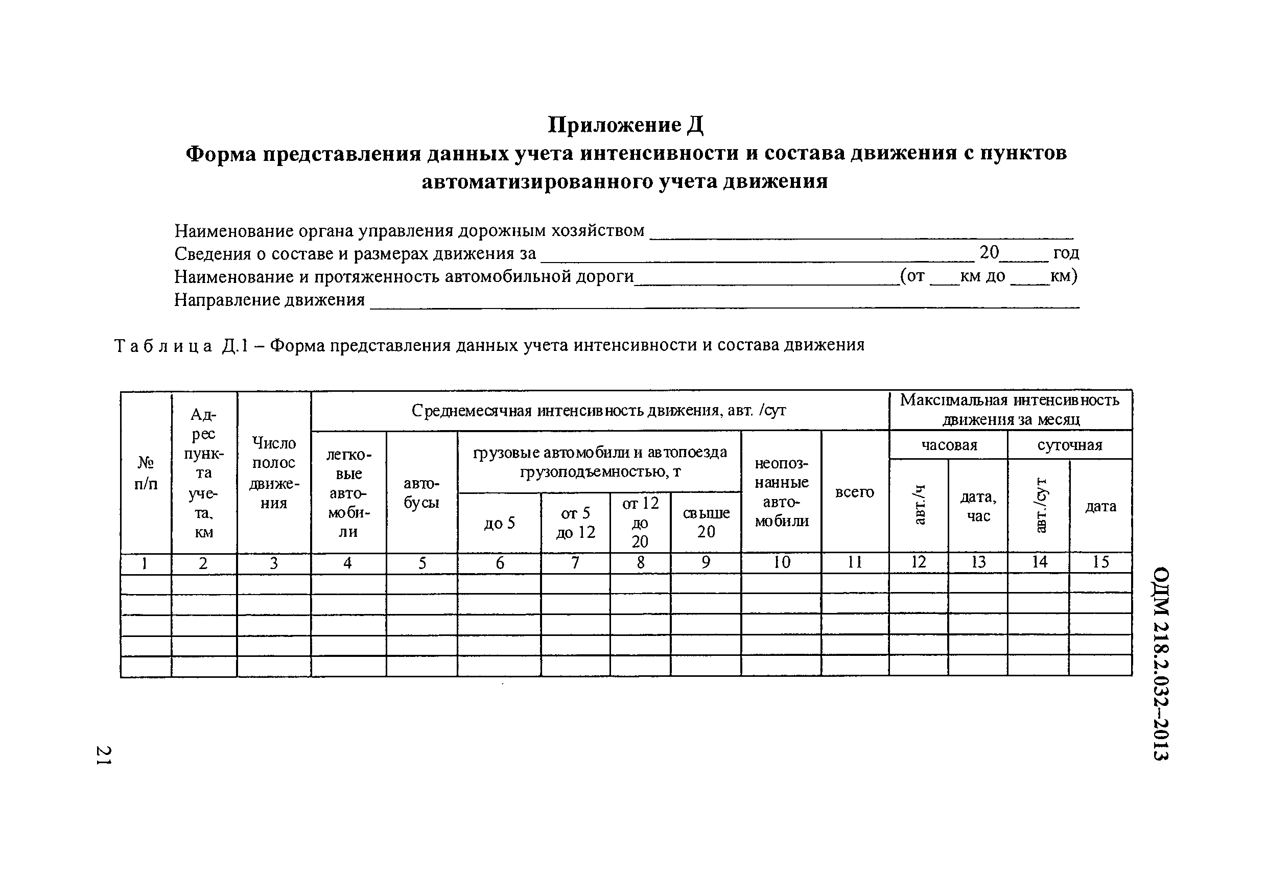 ОДМ 218.2.032-2013