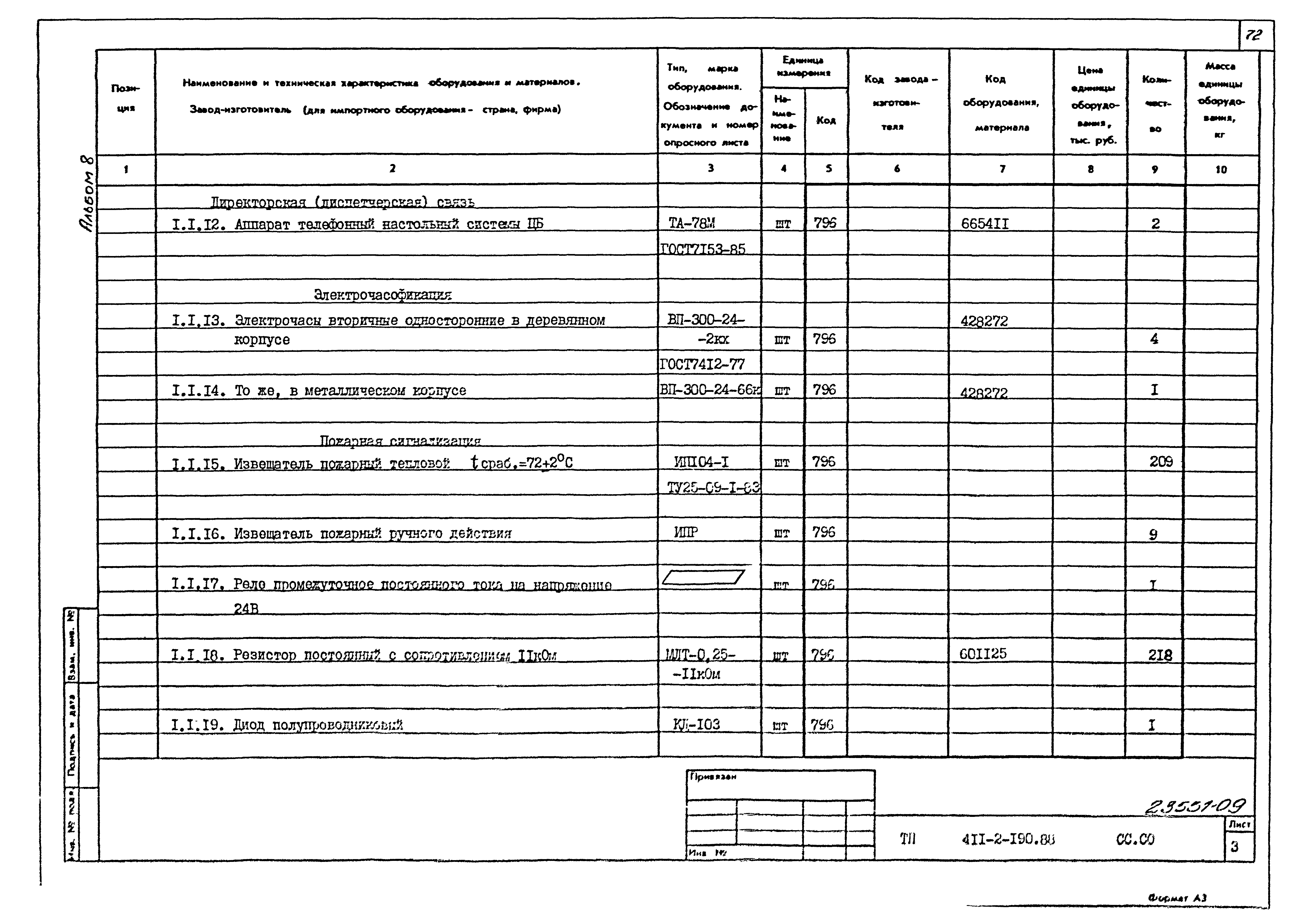 Типовой проект 411-2-190.88