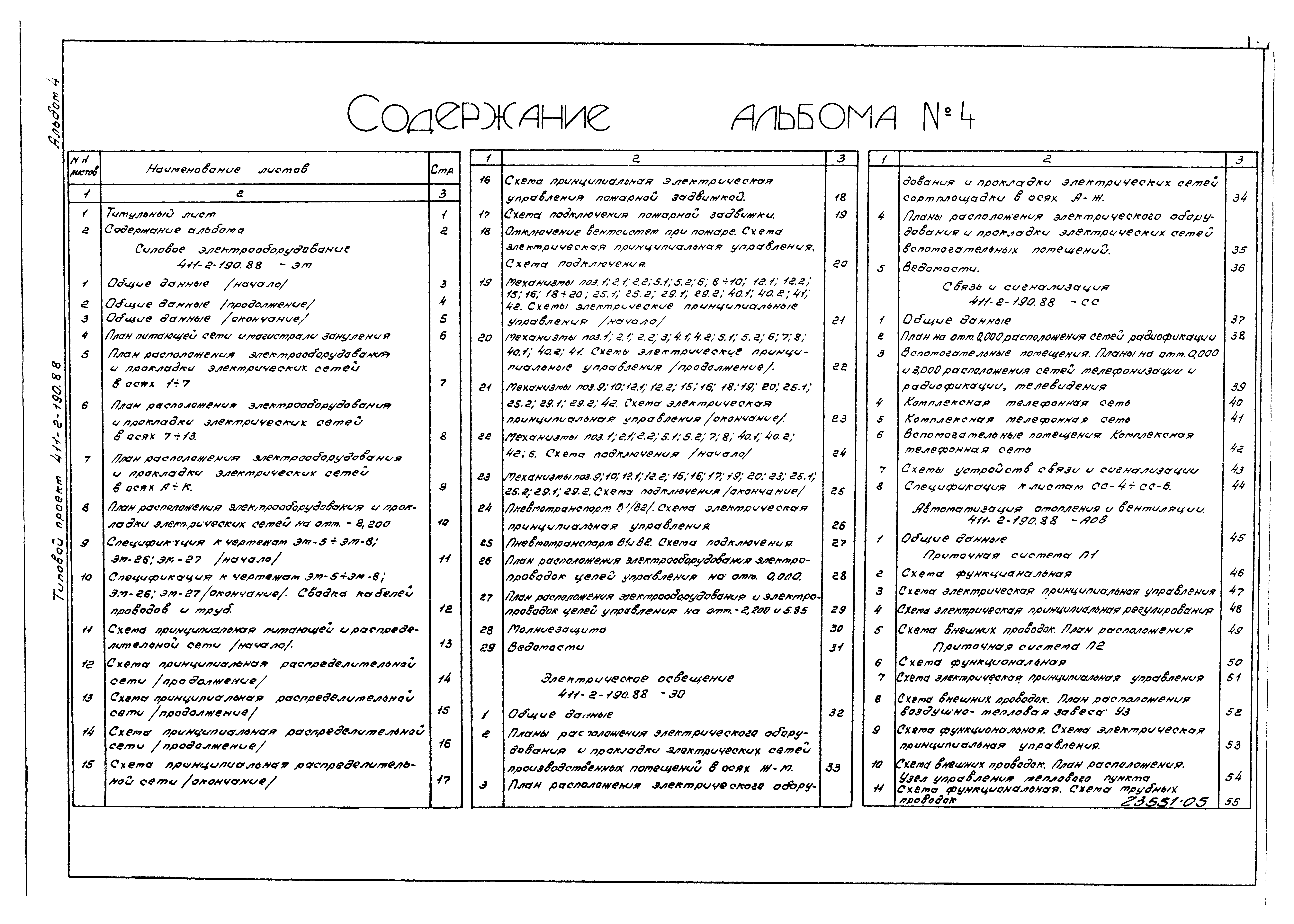 Типовой проект 411-2-190.88
