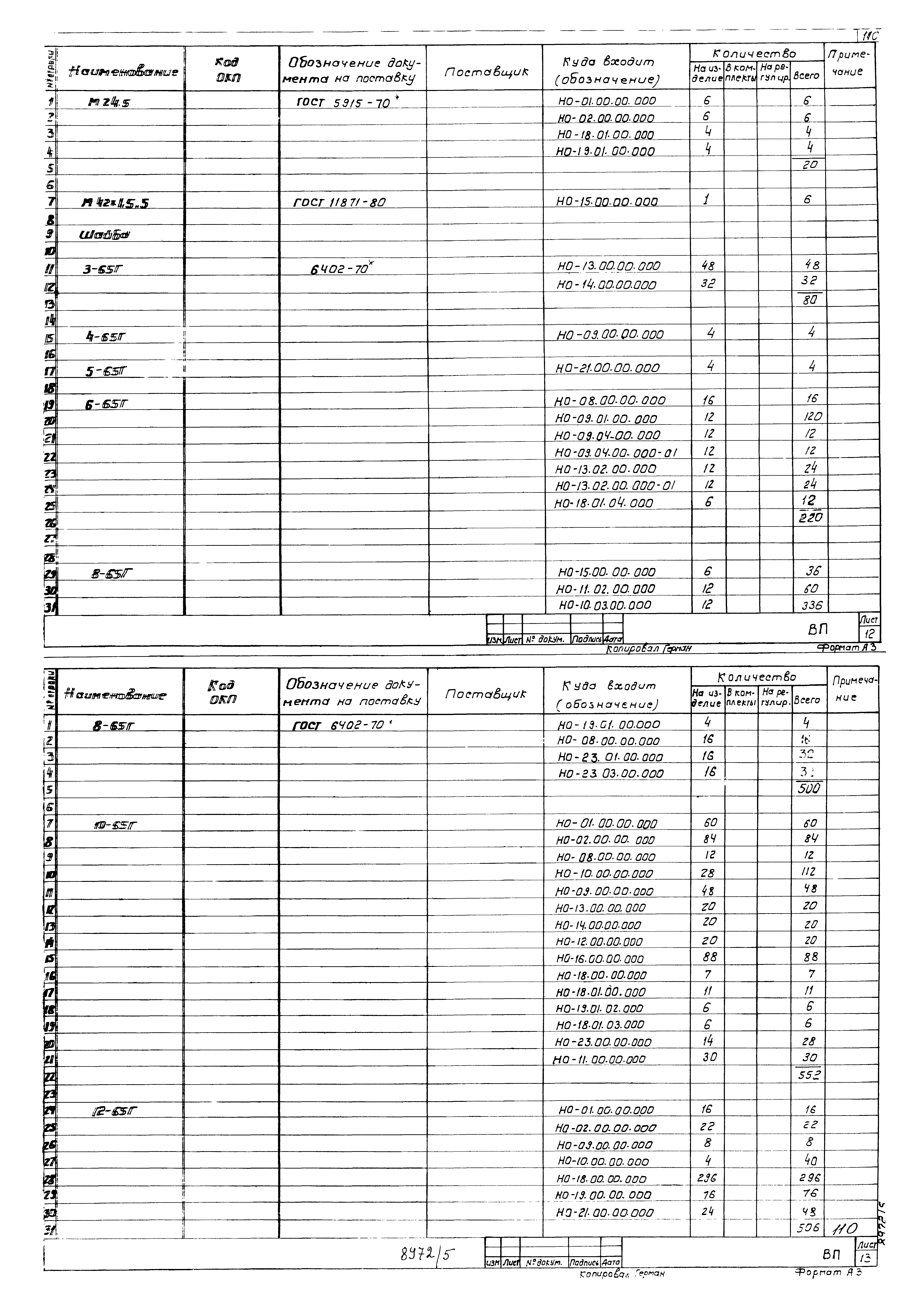 Типовой проект 411-2-156.85