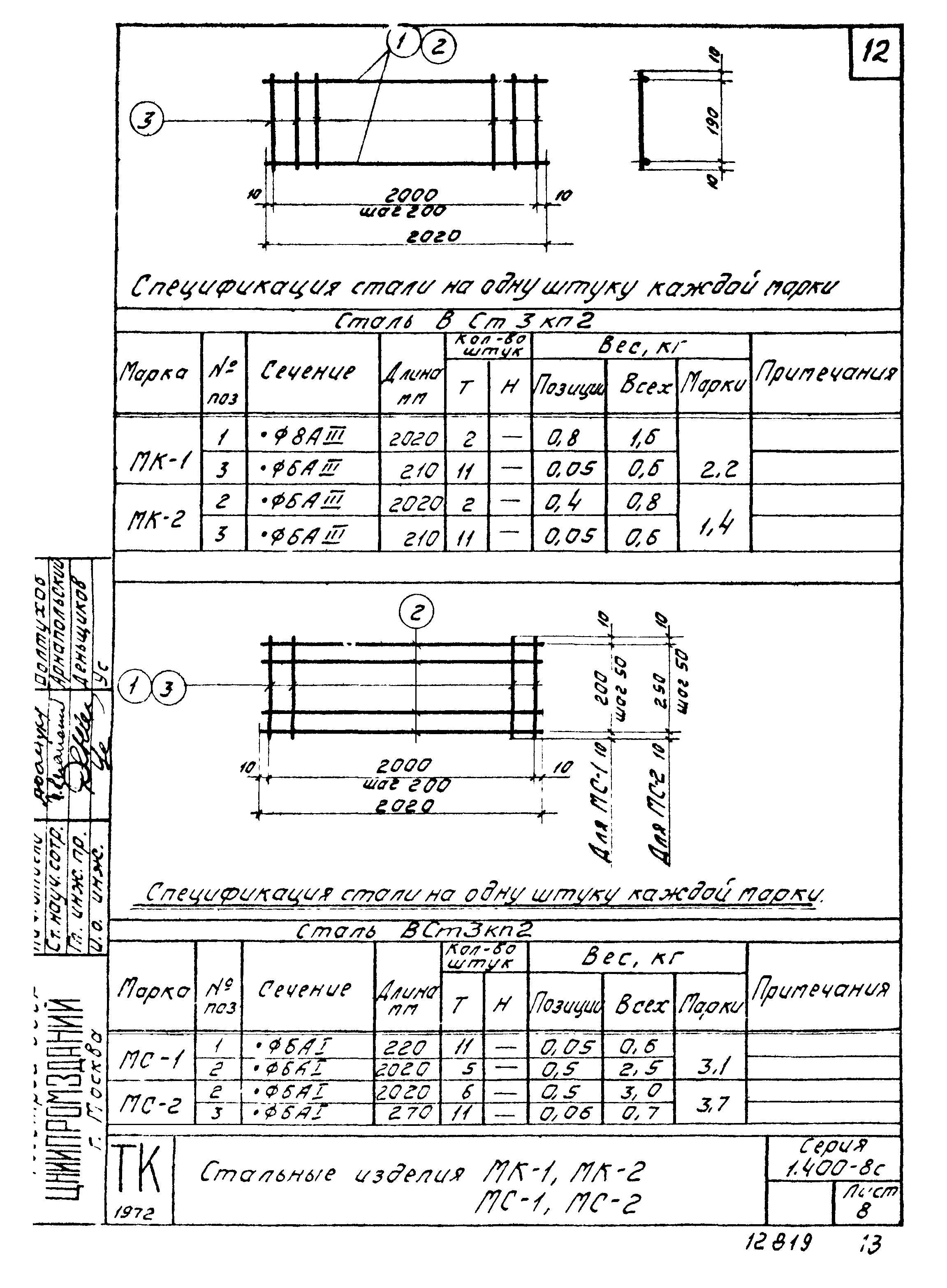 Серия 1.400-8с