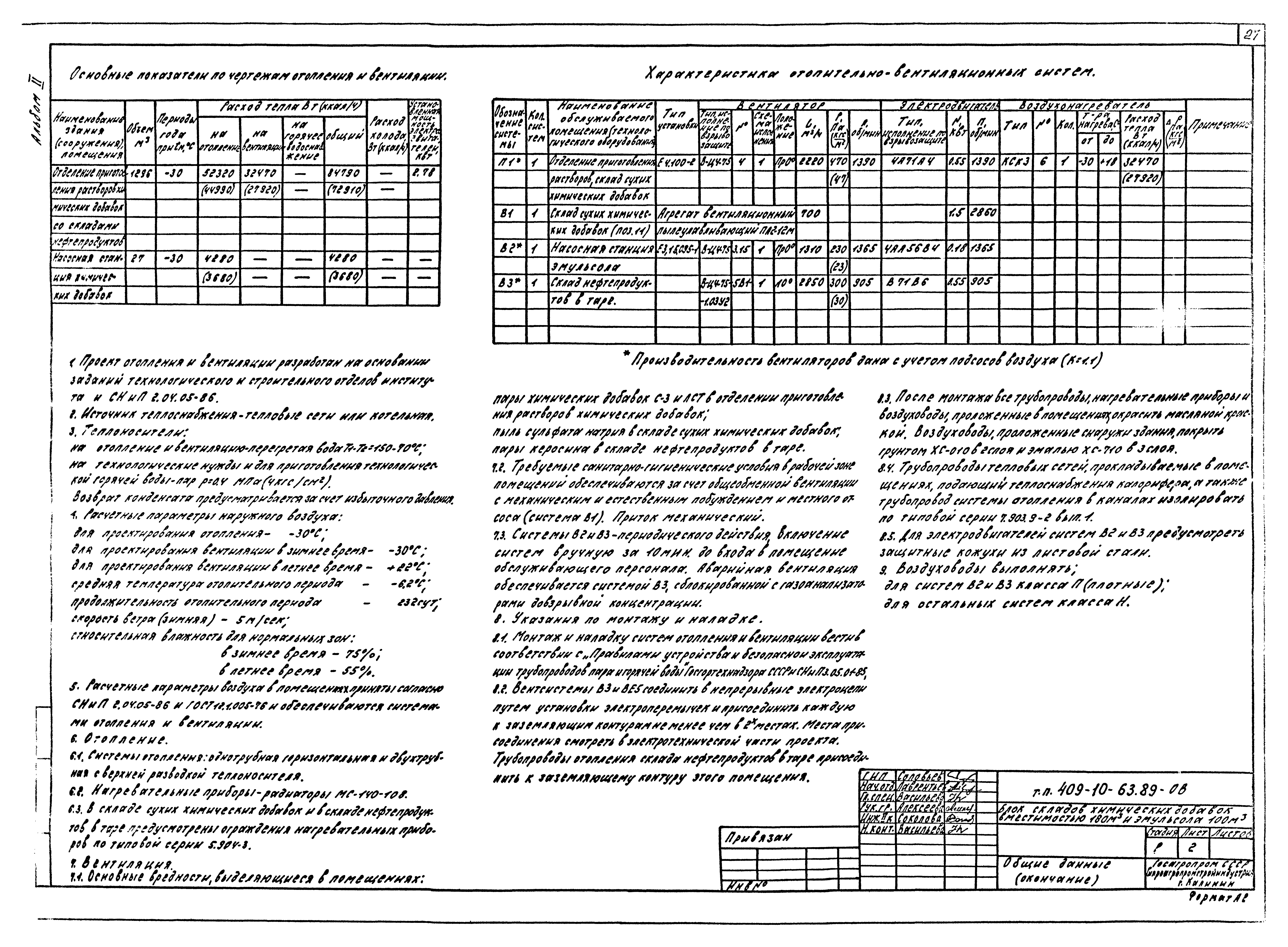 Типовой проект 409-10-63.89