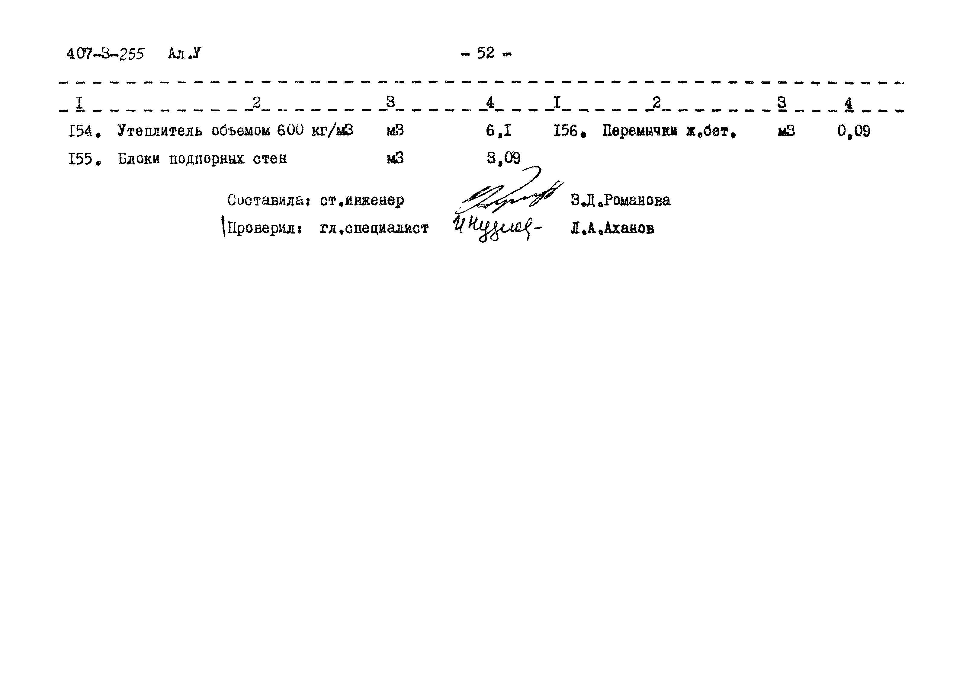 Типовой проект 407-3-255