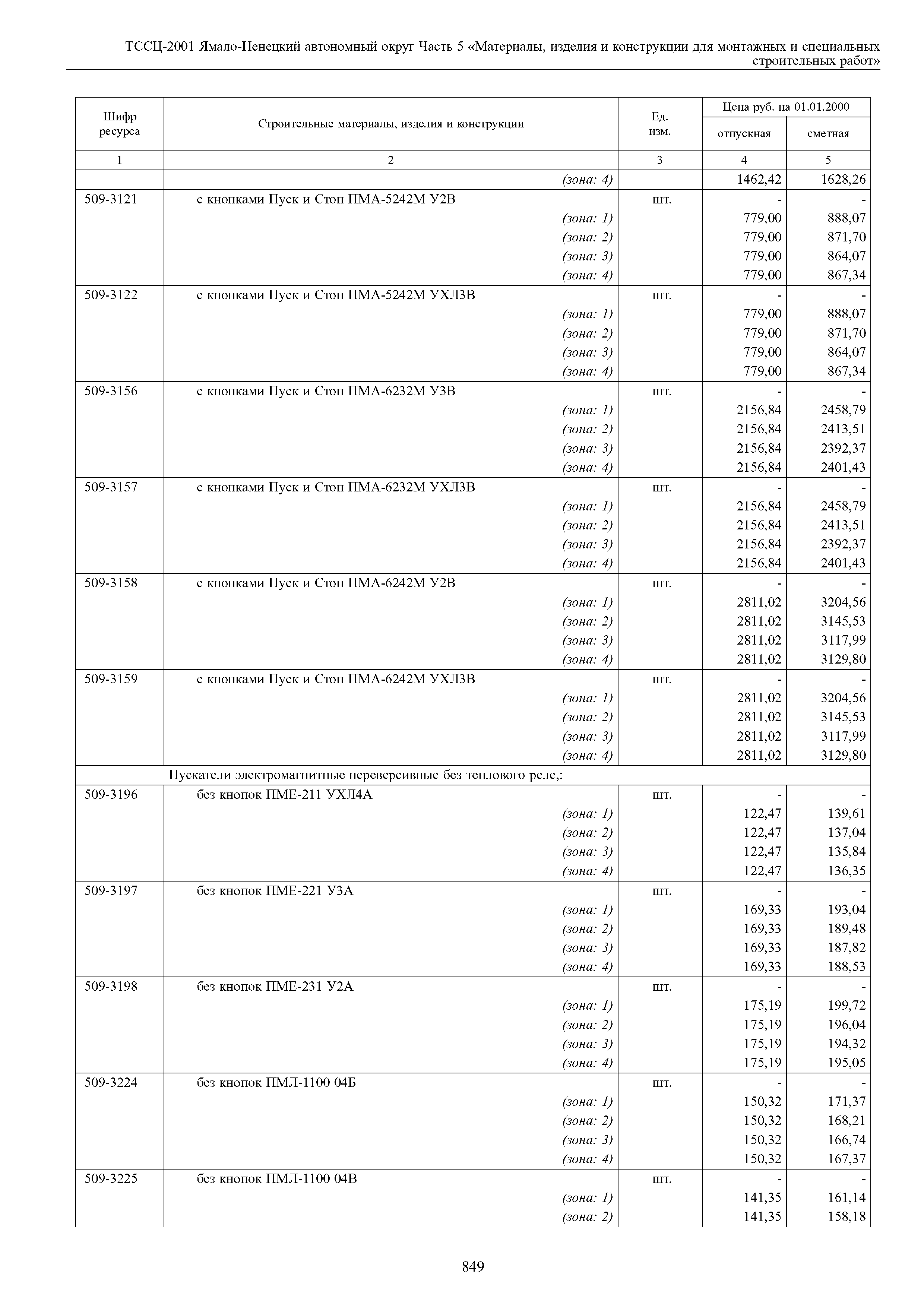 ТССЦ Ямало-Ненецкий автономный округ 05-2001