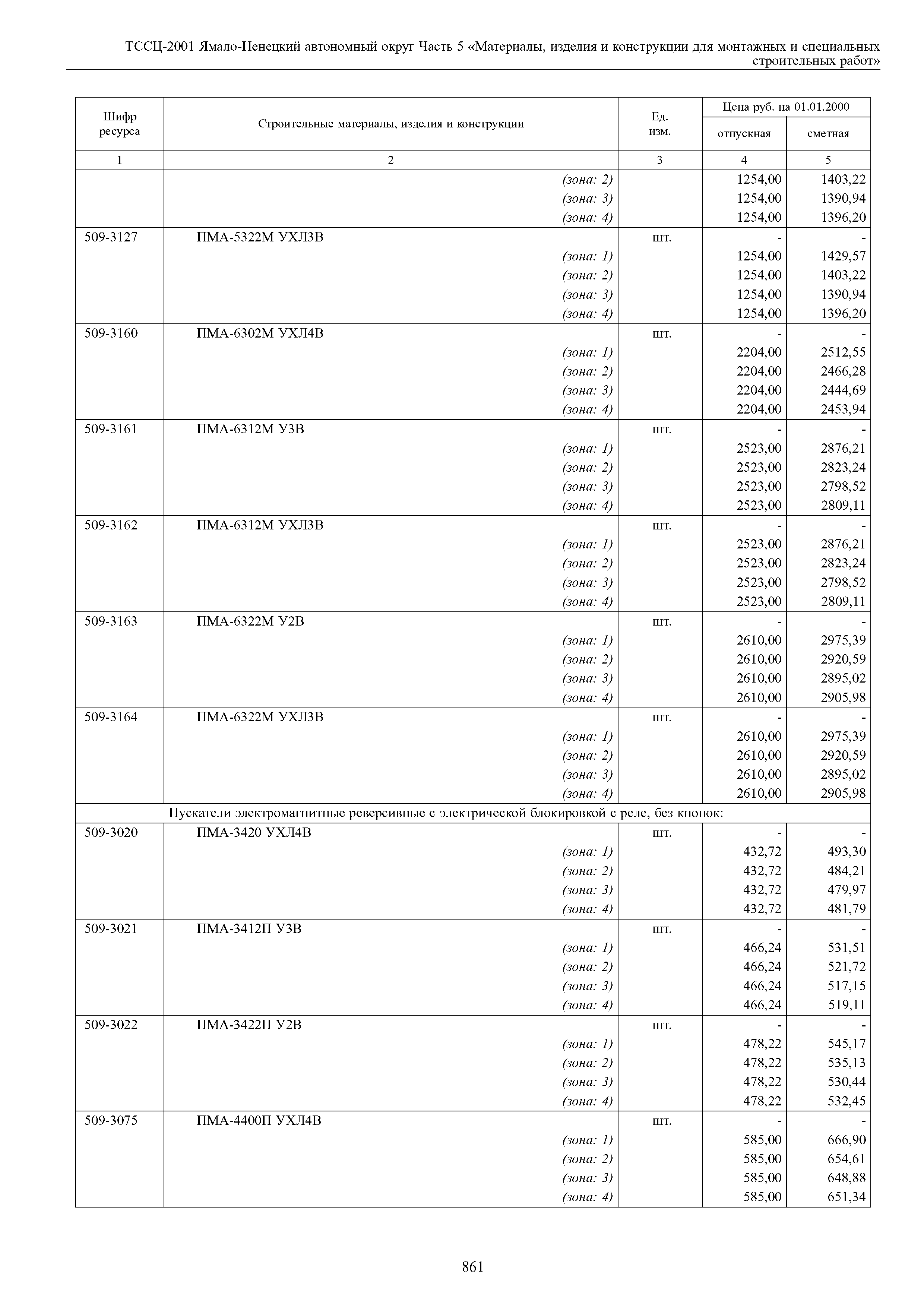 ТССЦ Ямало-Ненецкий автономный округ 05-2001