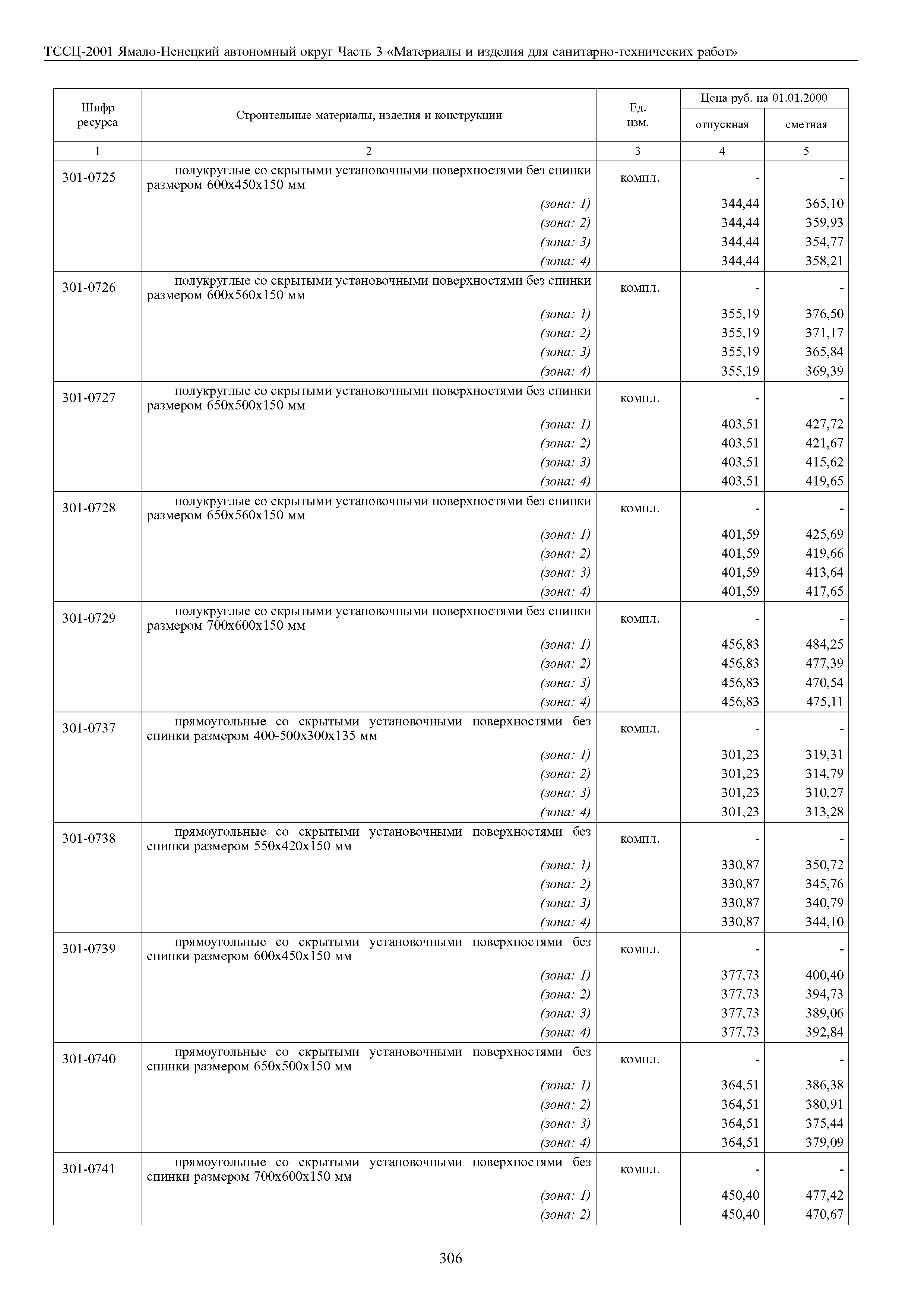 ТССЦ Ямало-Ненецкий автономный округ 03-2001