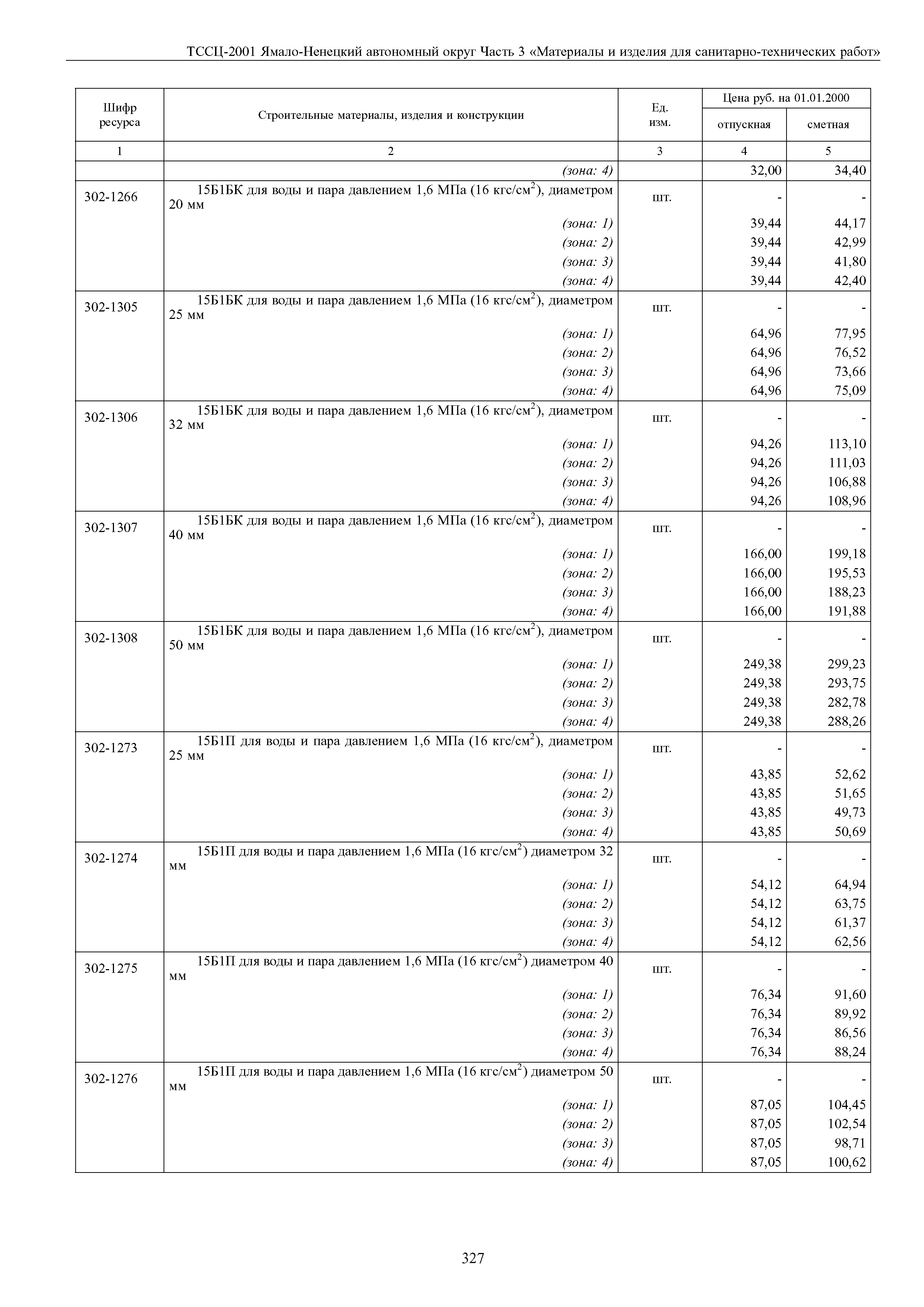 ТССЦ Ямало-Ненецкий автономный округ 03-2001