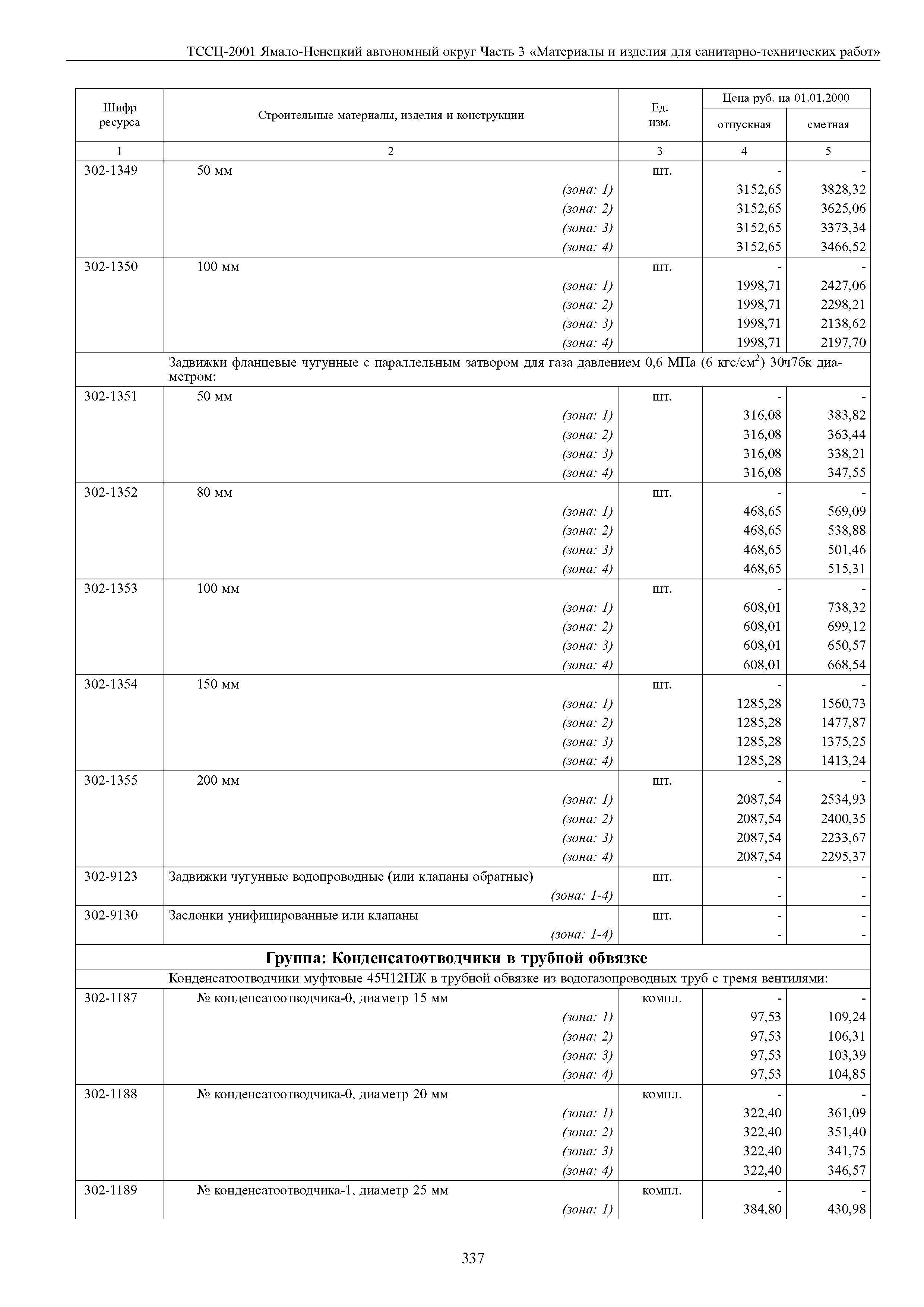 ТССЦ Ямало-Ненецкий автономный округ 03-2001