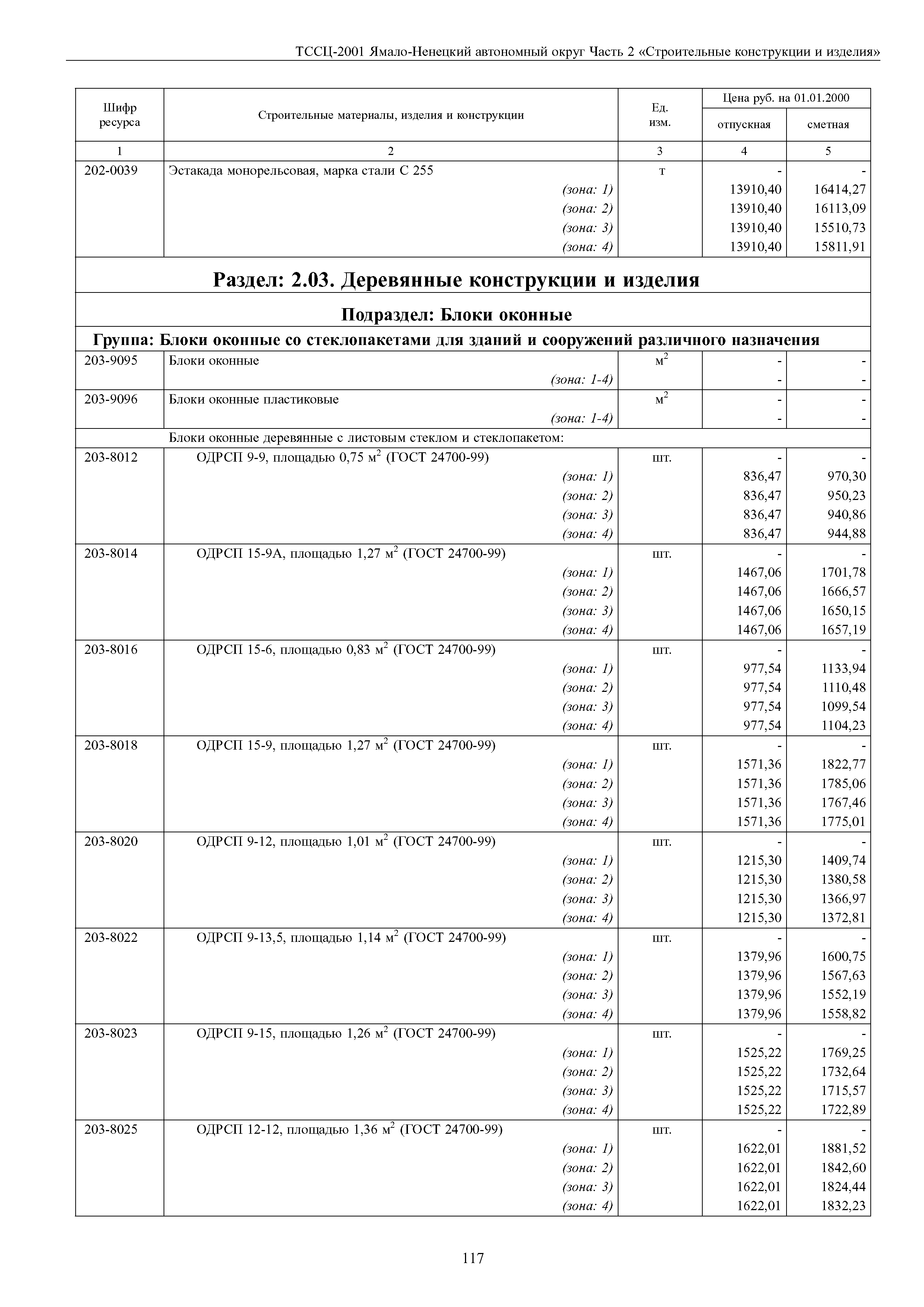 ТССЦ Ямало-Ненецкий автономный округ 02-2001