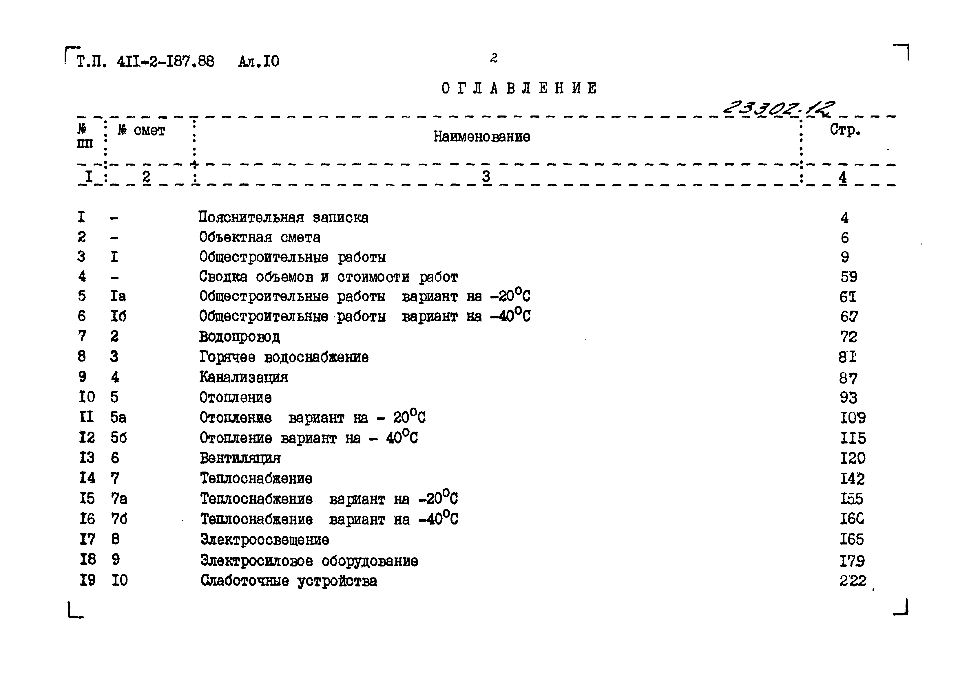 Типовой проект 411-2-187.88