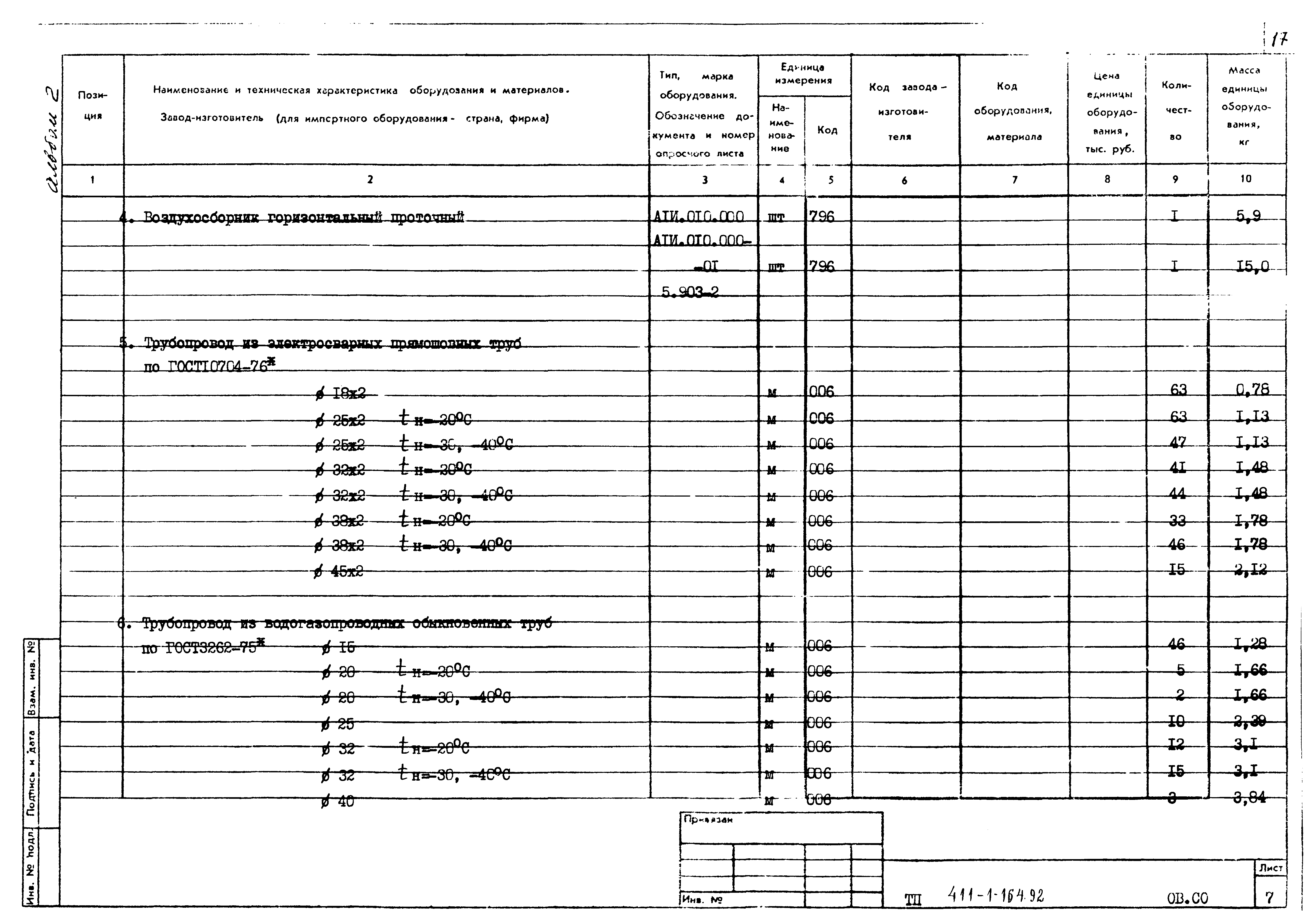 Типовой проект 411-1-164.92