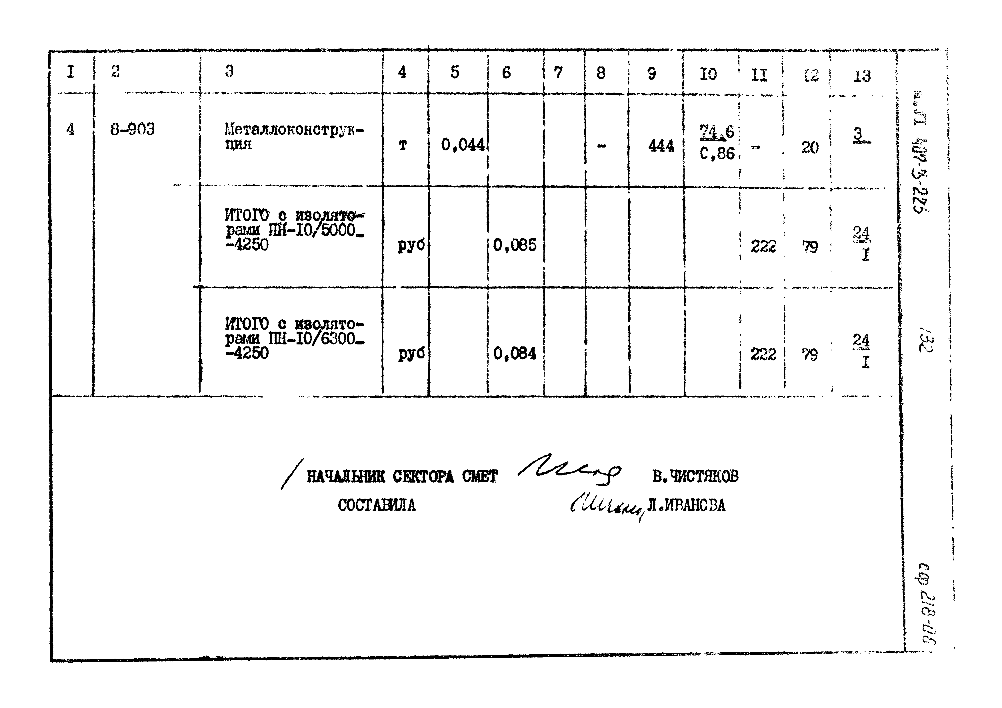 Типовой проект 407-3-225