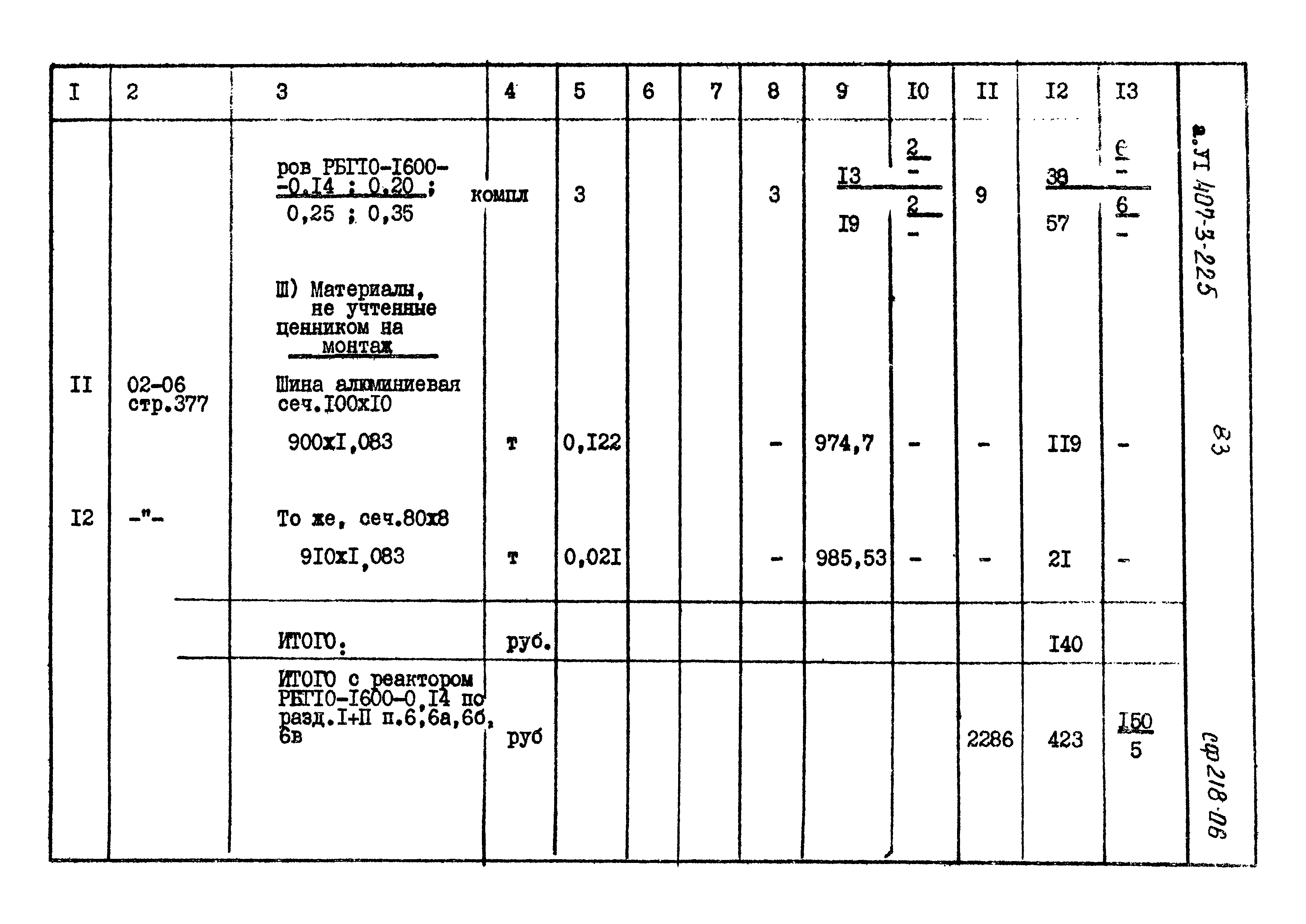 Типовой проект 407-3-225