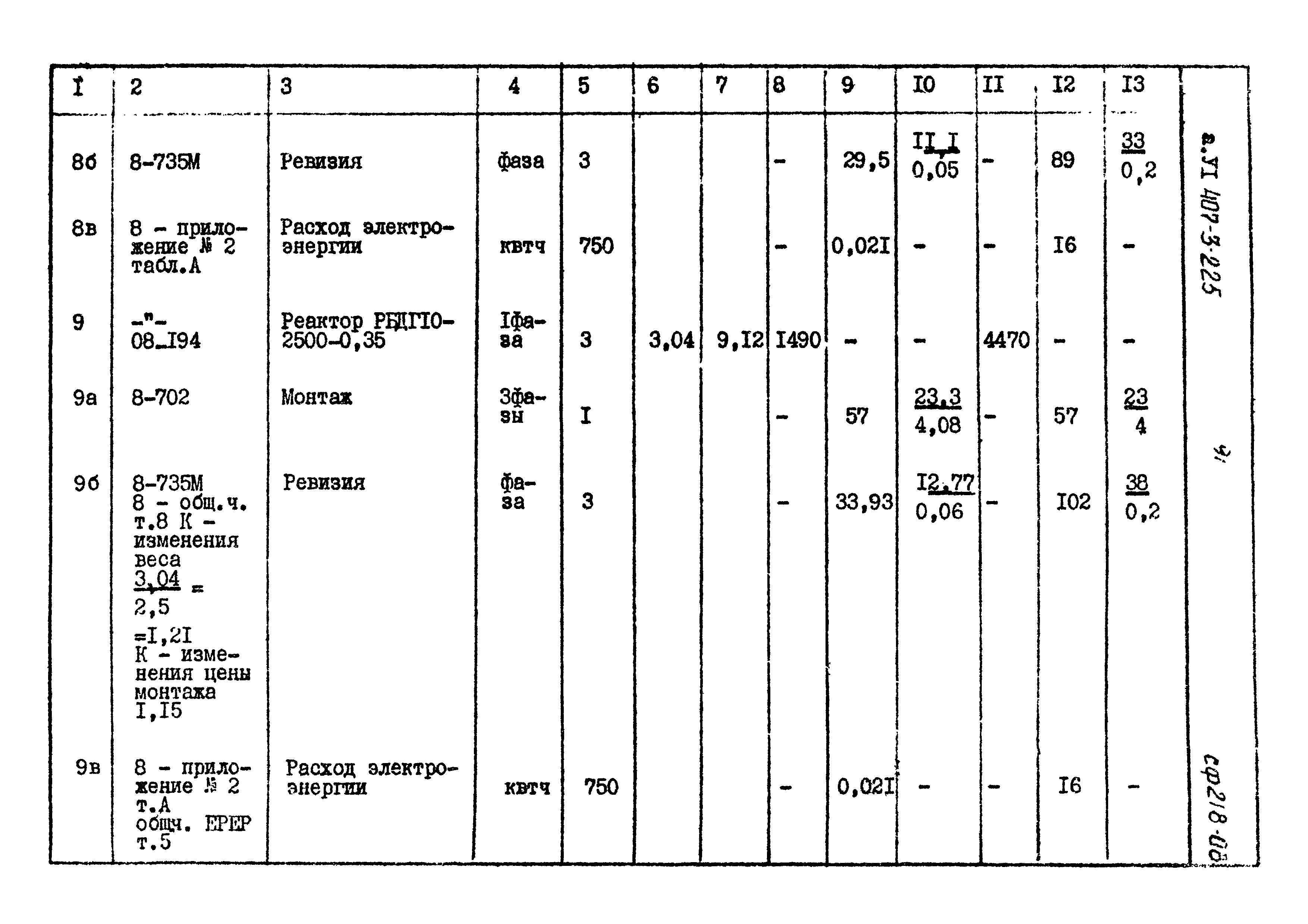 Типовой проект 407-3-225