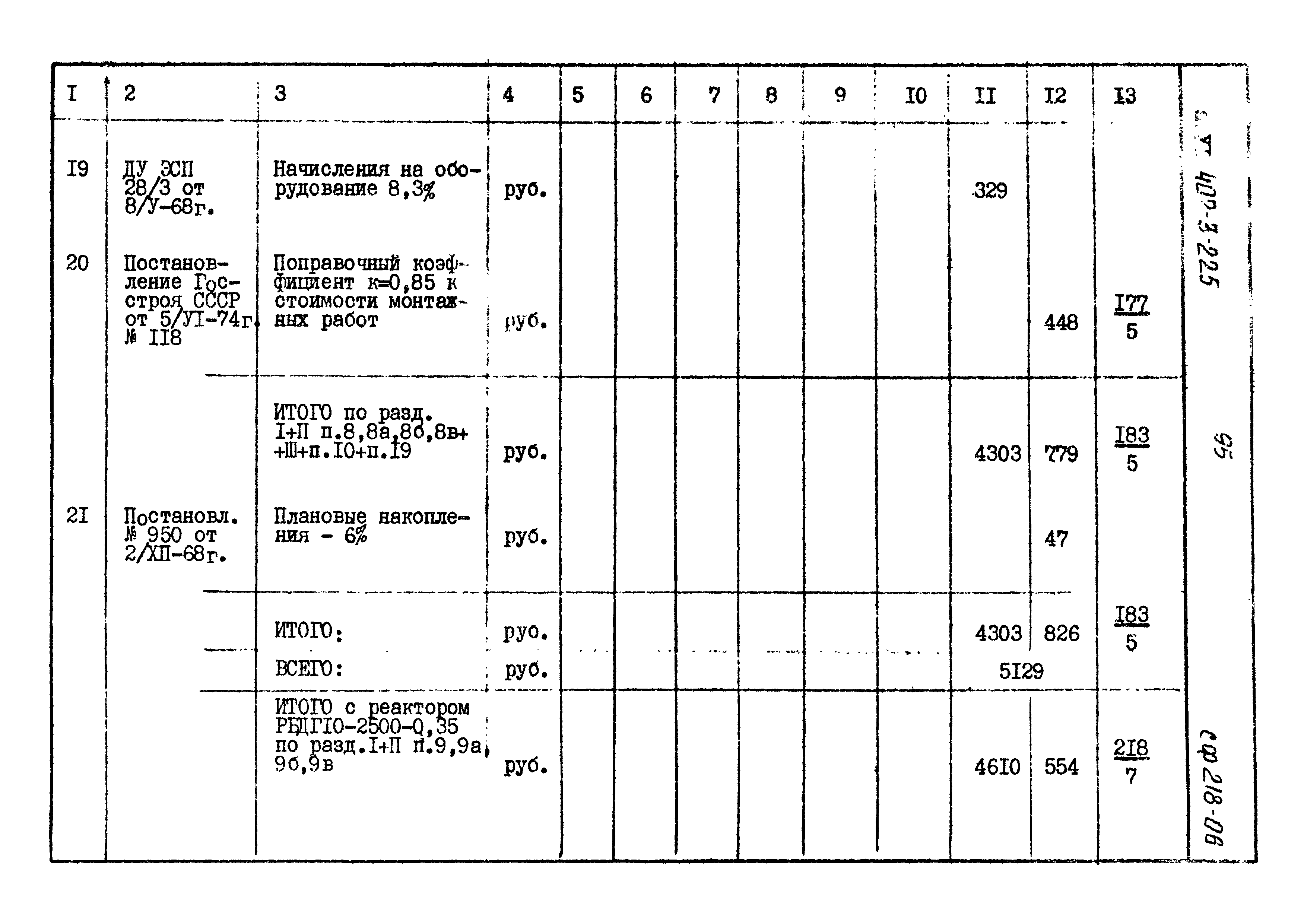 Типовой проект 407-3-225