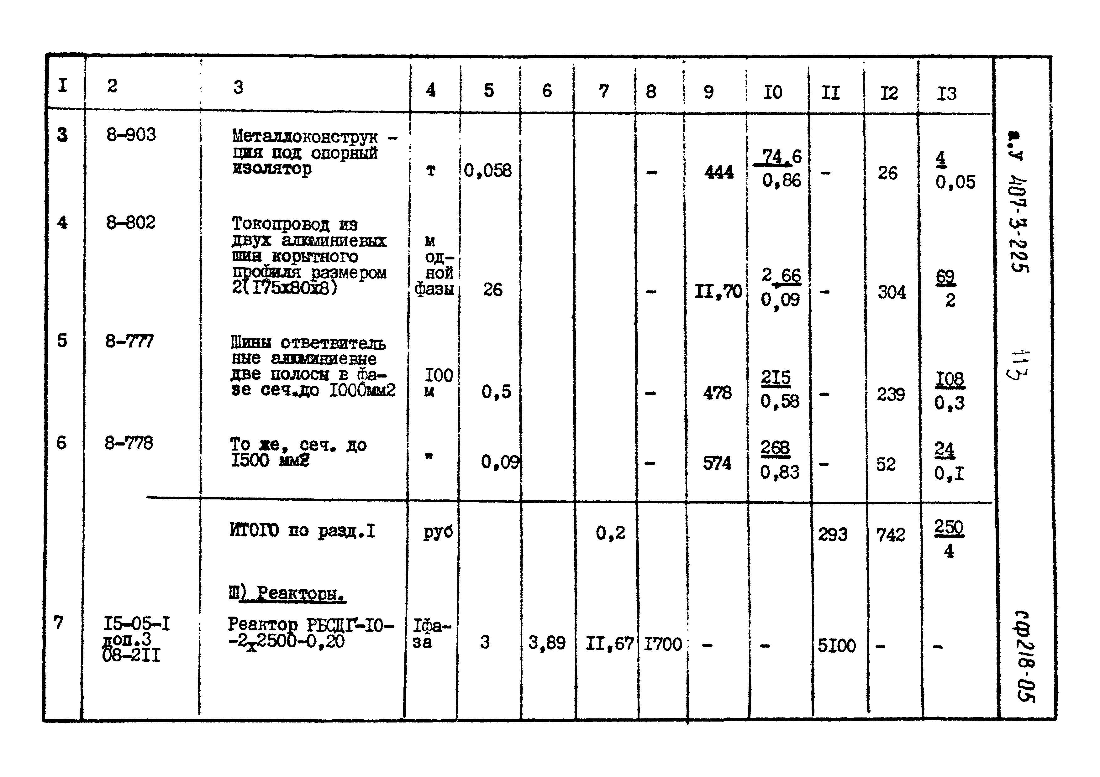 Типовой проект 407-3-225