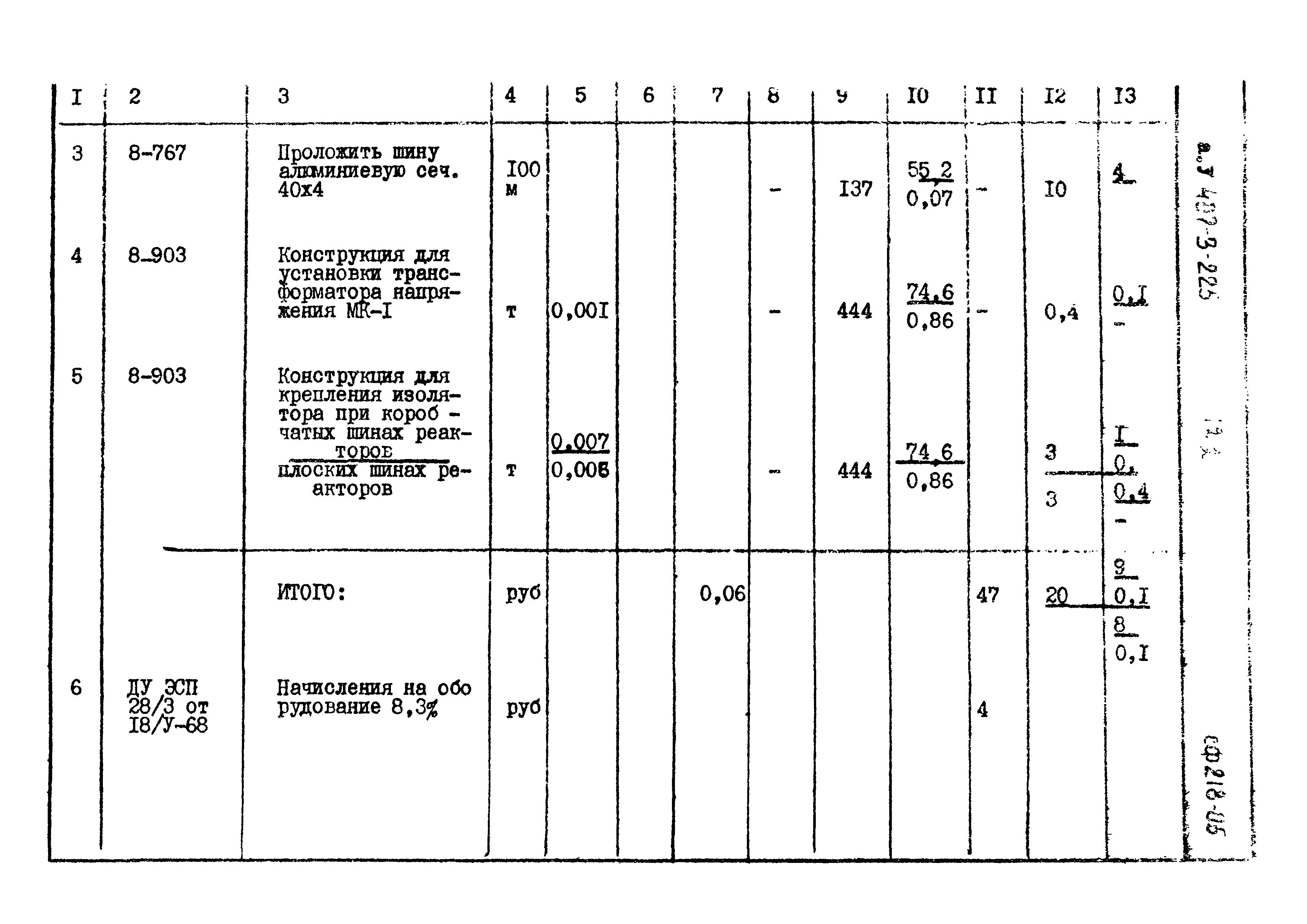 Типовой проект 407-3-225