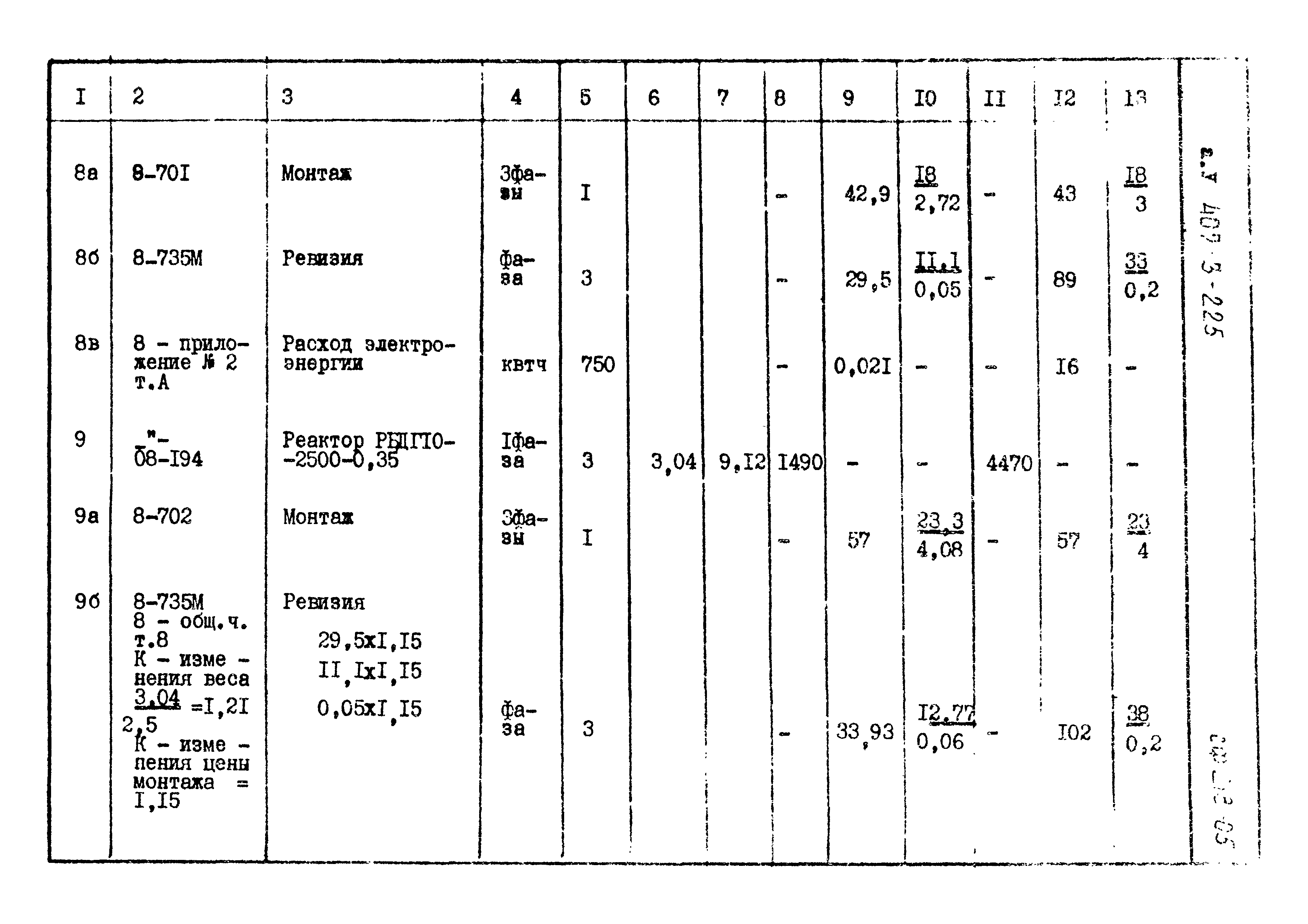 Типовой проект 407-3-225