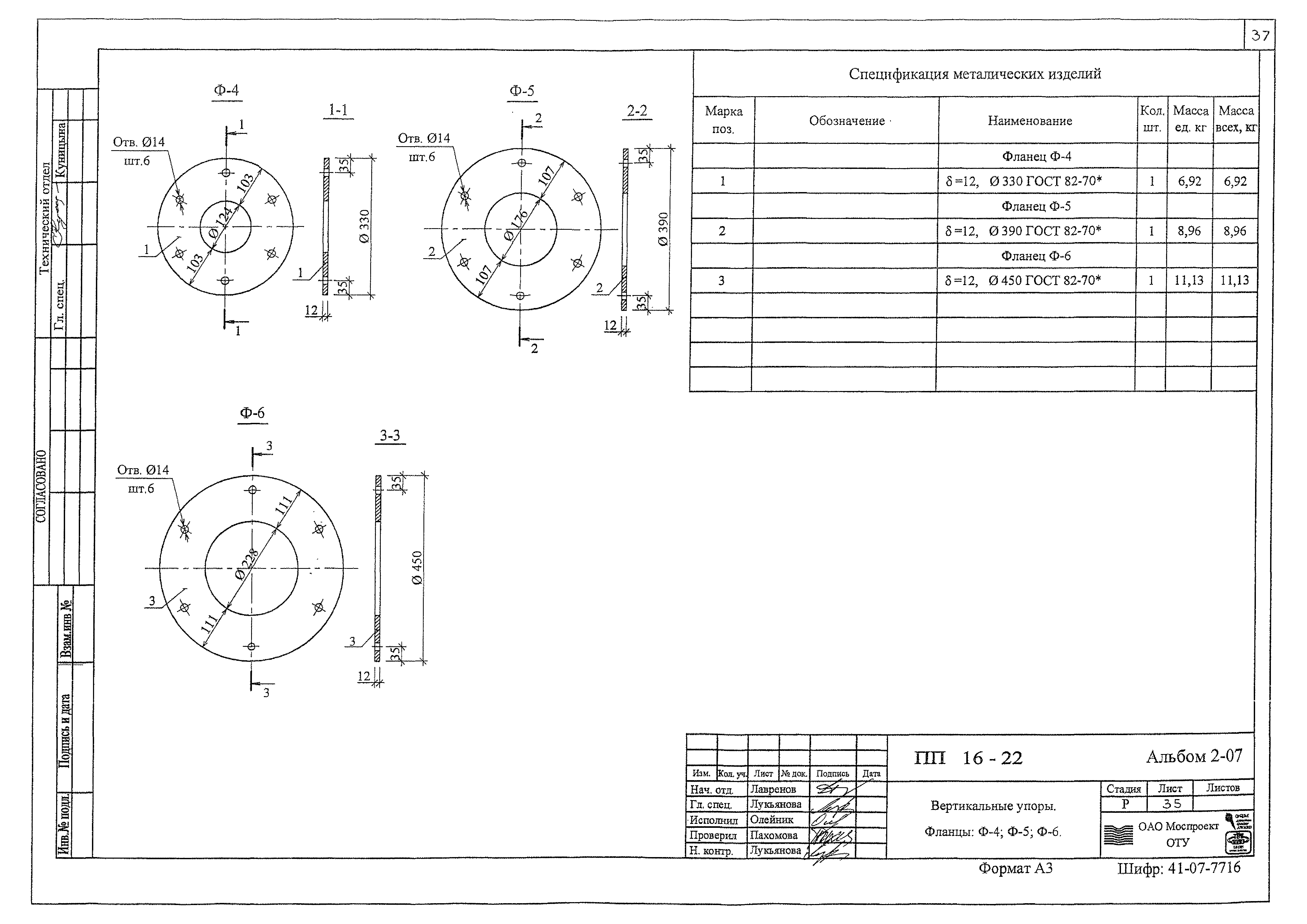 Альбом ПП 16-22