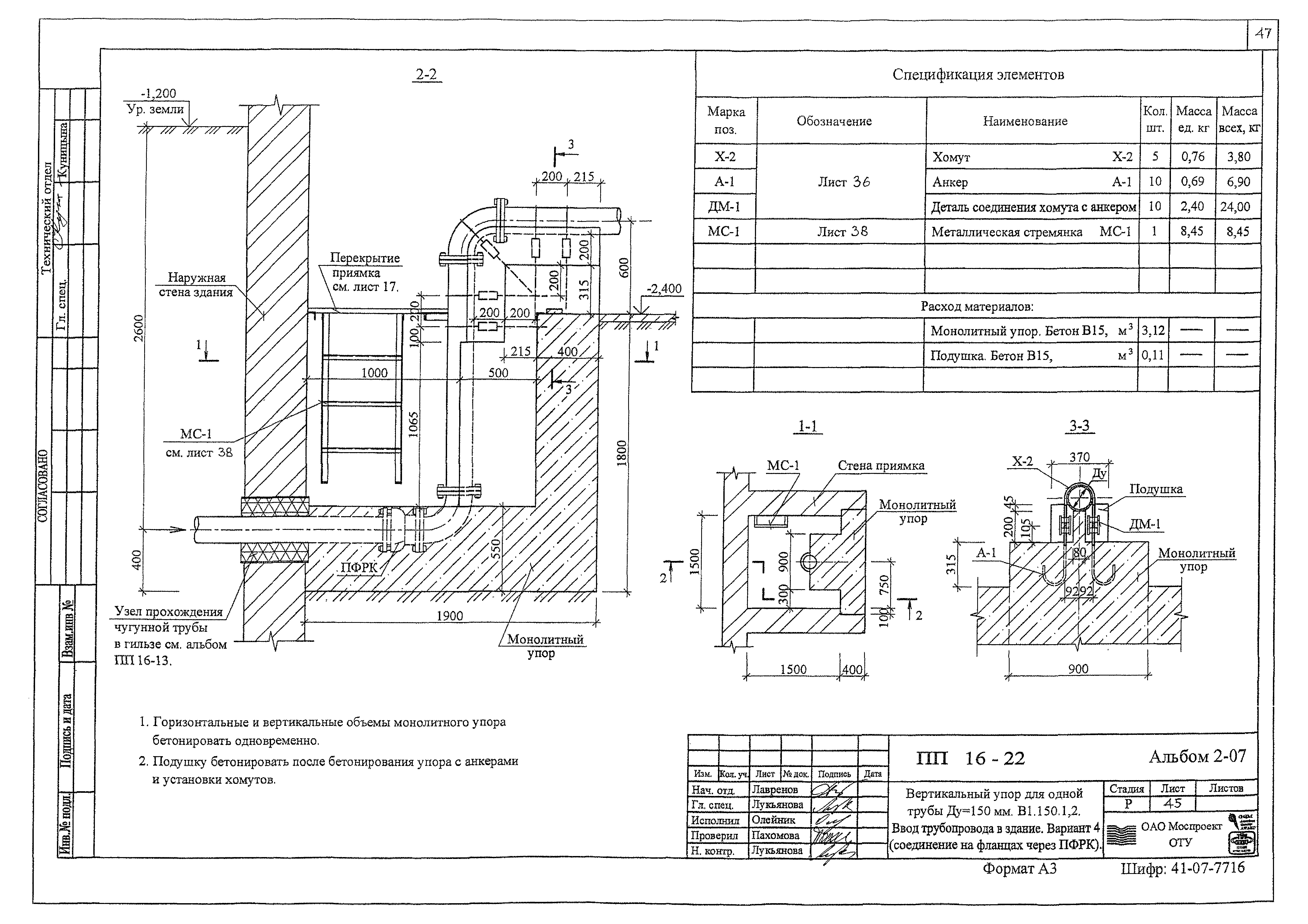 Альбом ПП 16-22