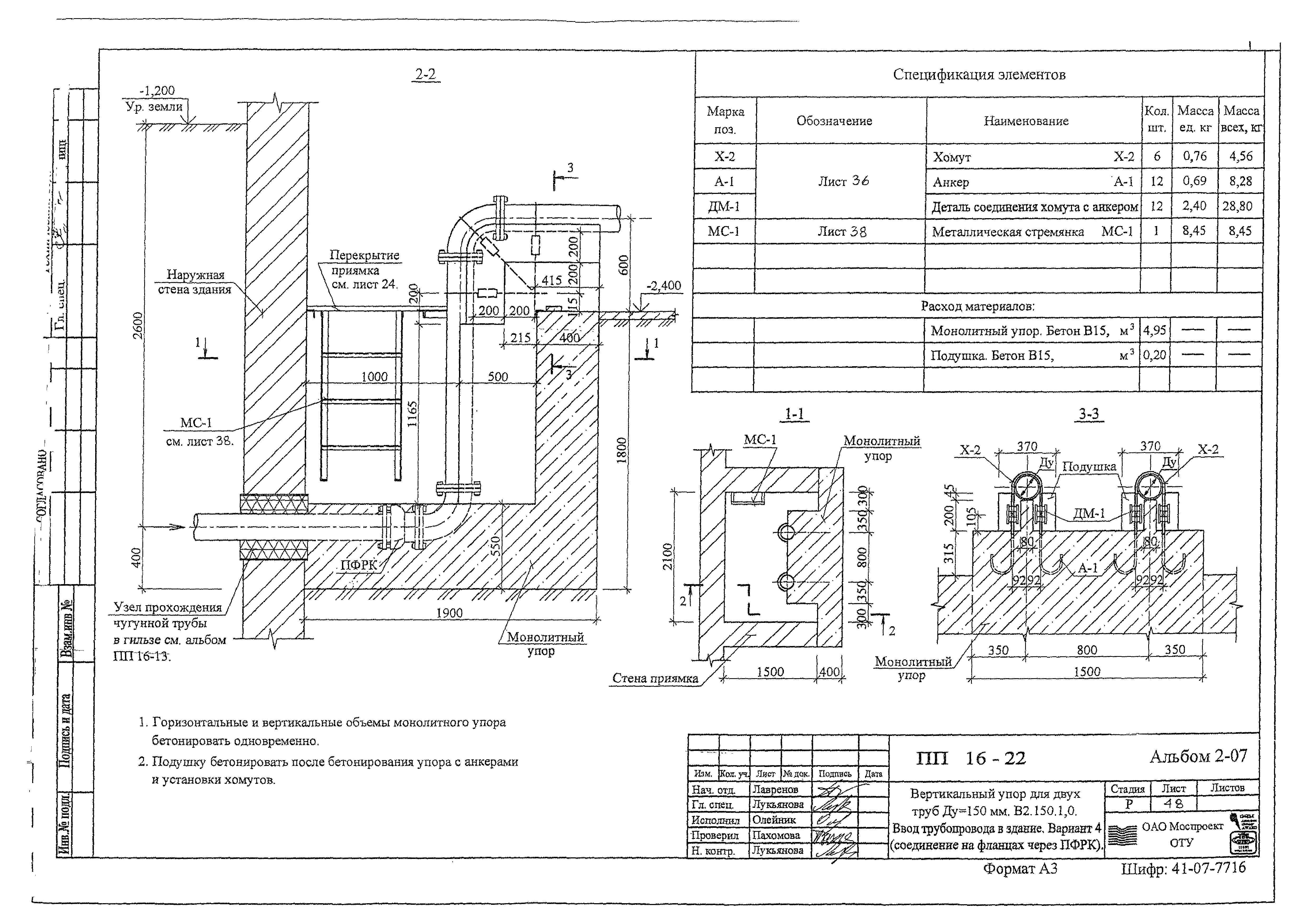 Альбом ПП 16-22