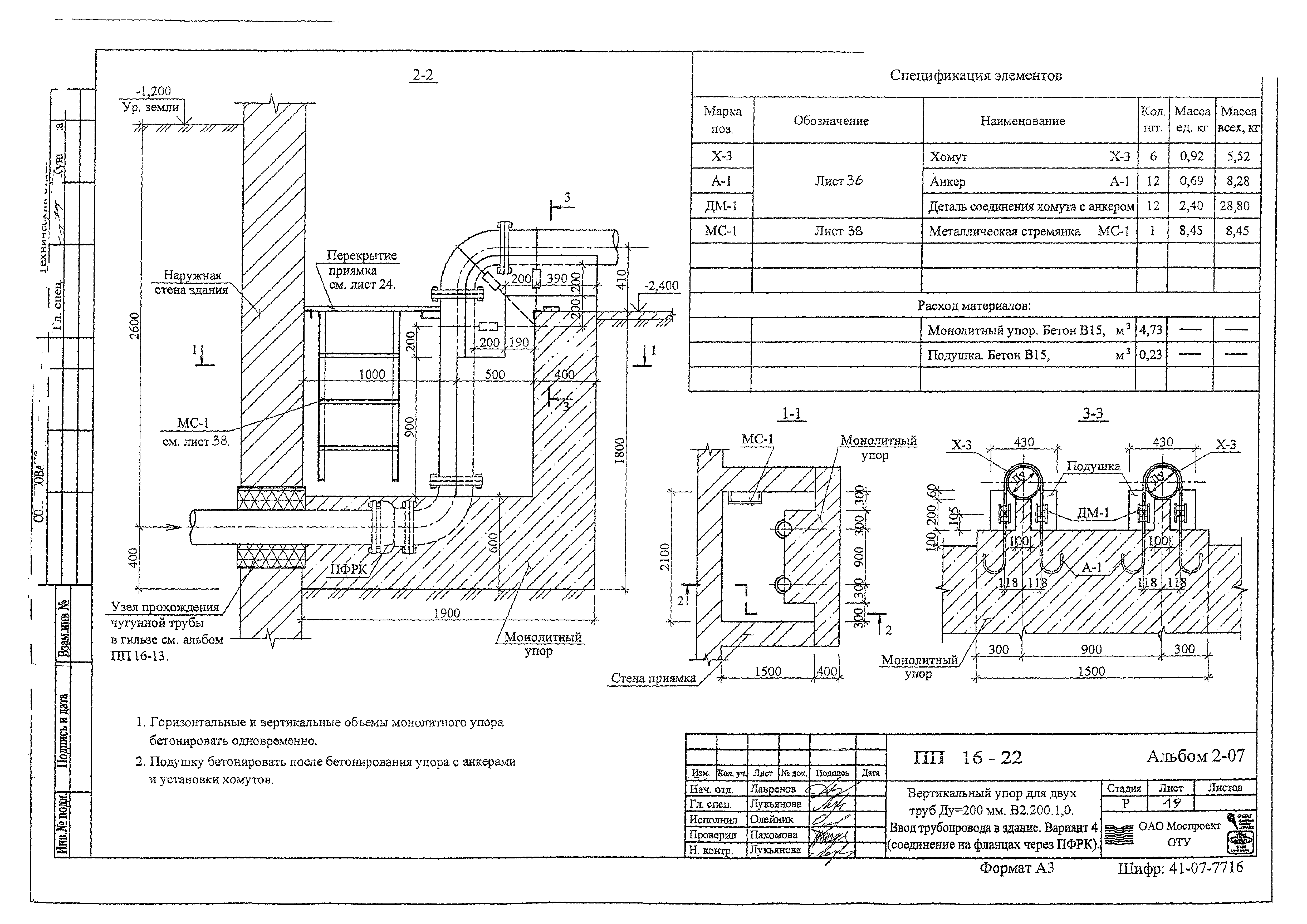 Альбом ПП 16-22