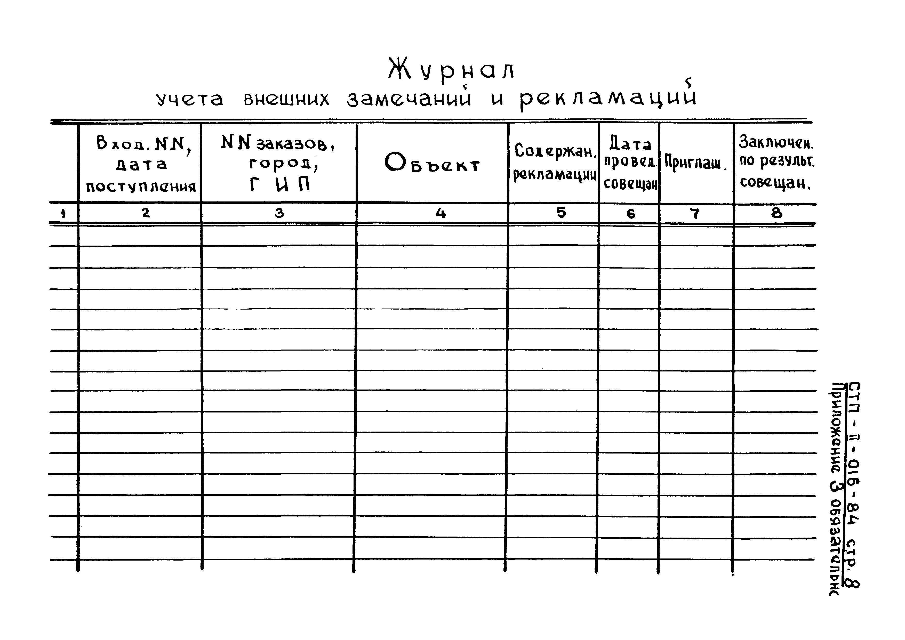 СТП II-016-84