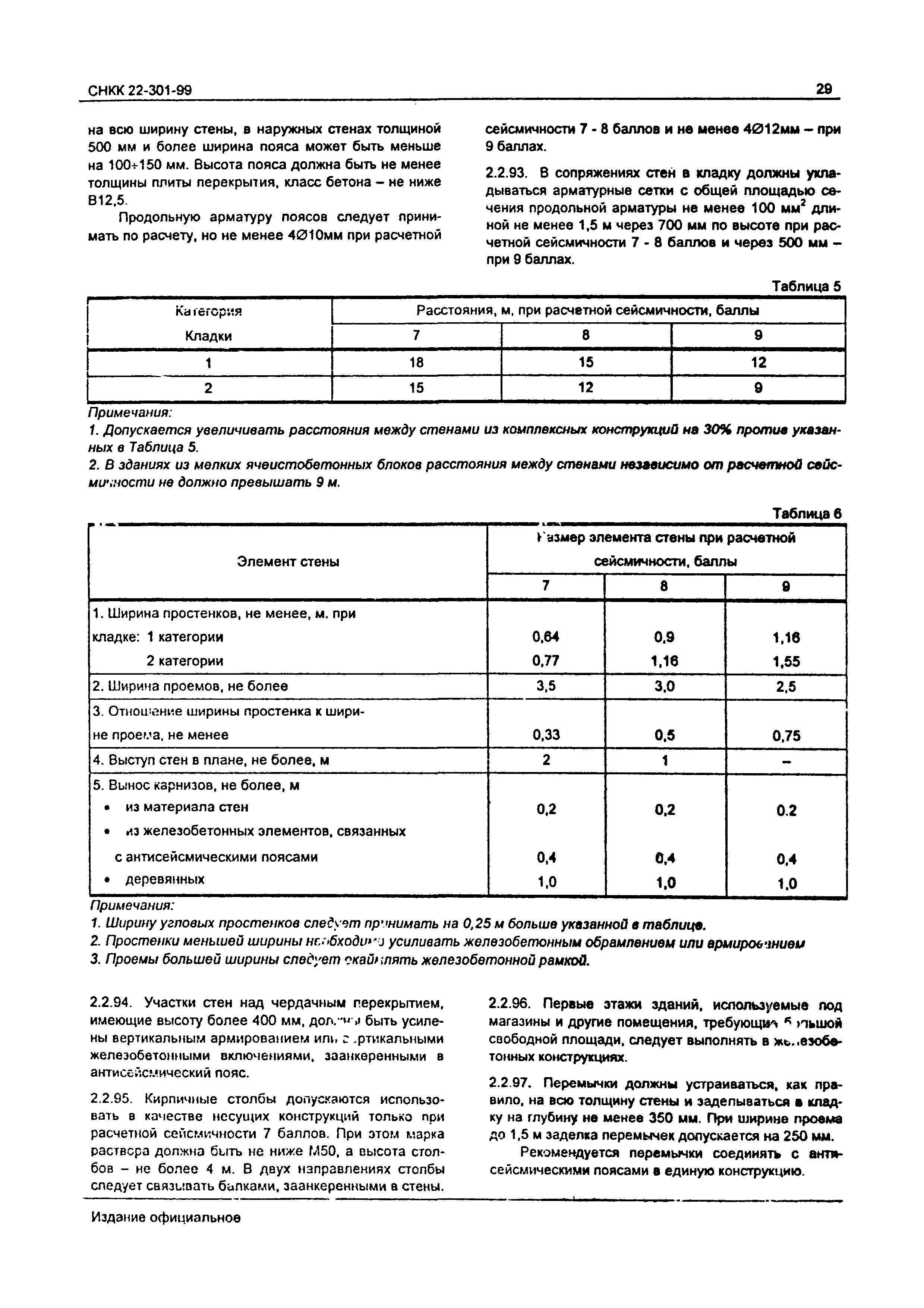 СНКК 22-301-99