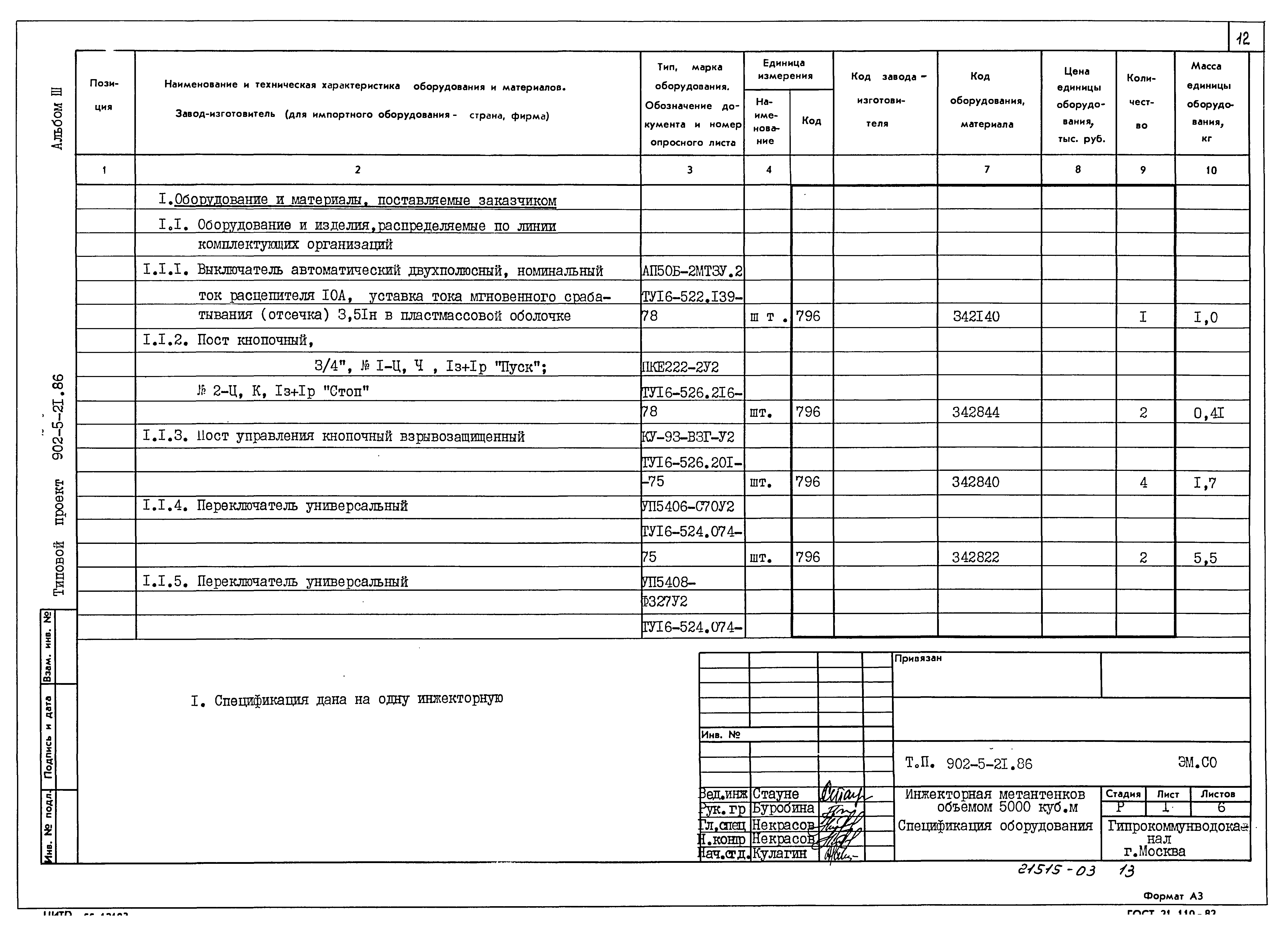 Типовой проект 902-5-21.86