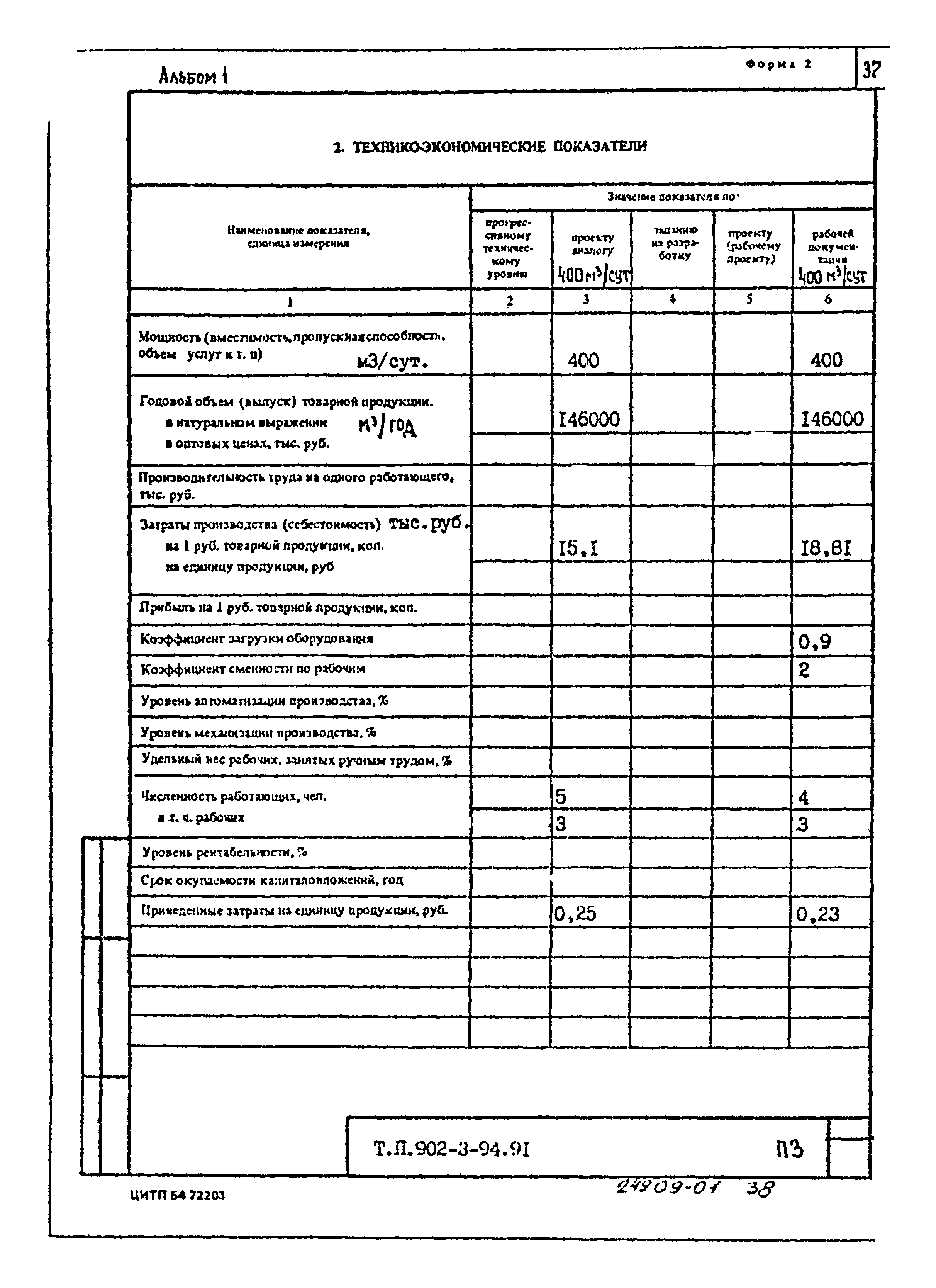 Типовой проект 902-3-91.91