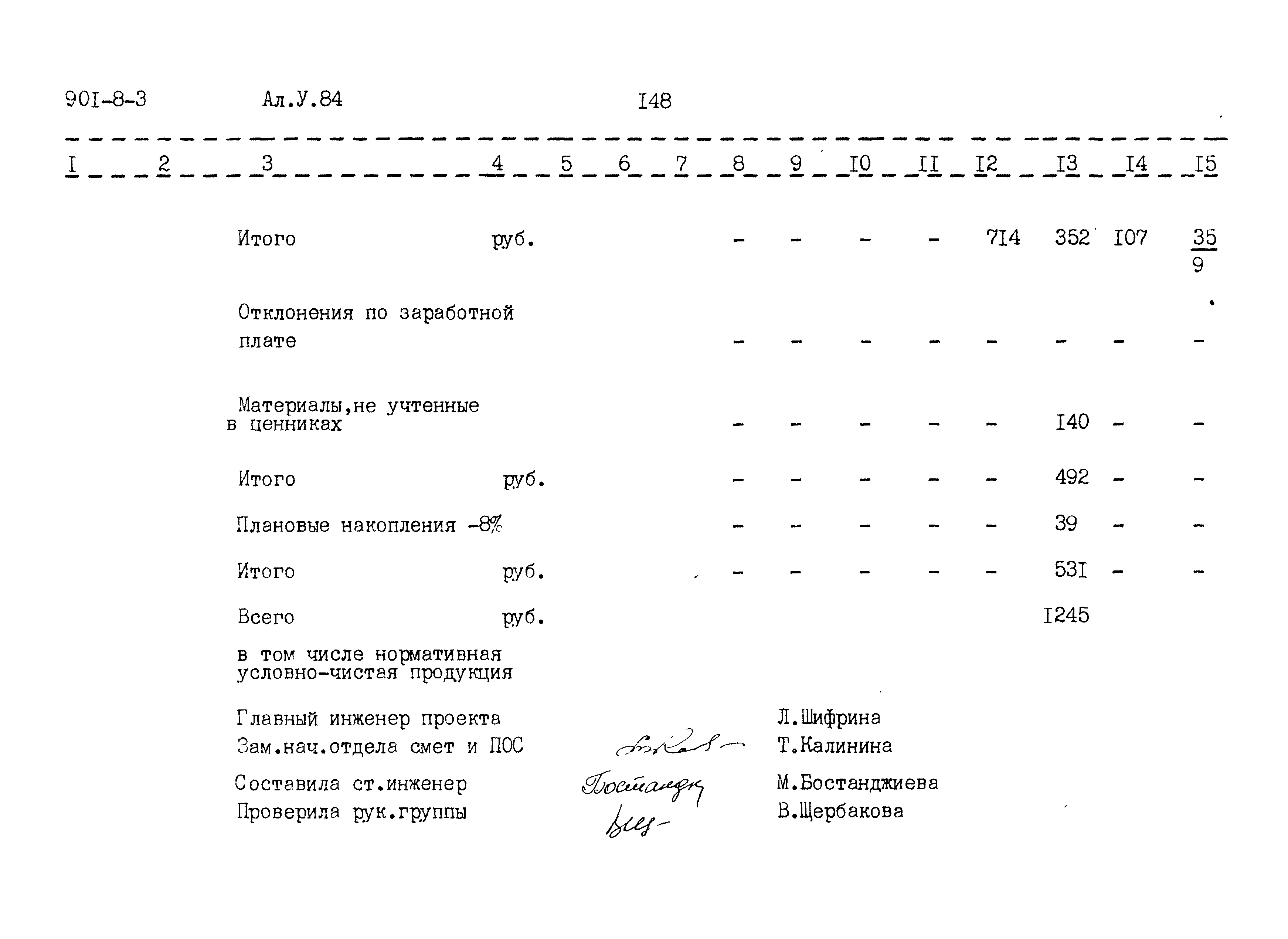 Типовой проект 901-8-3