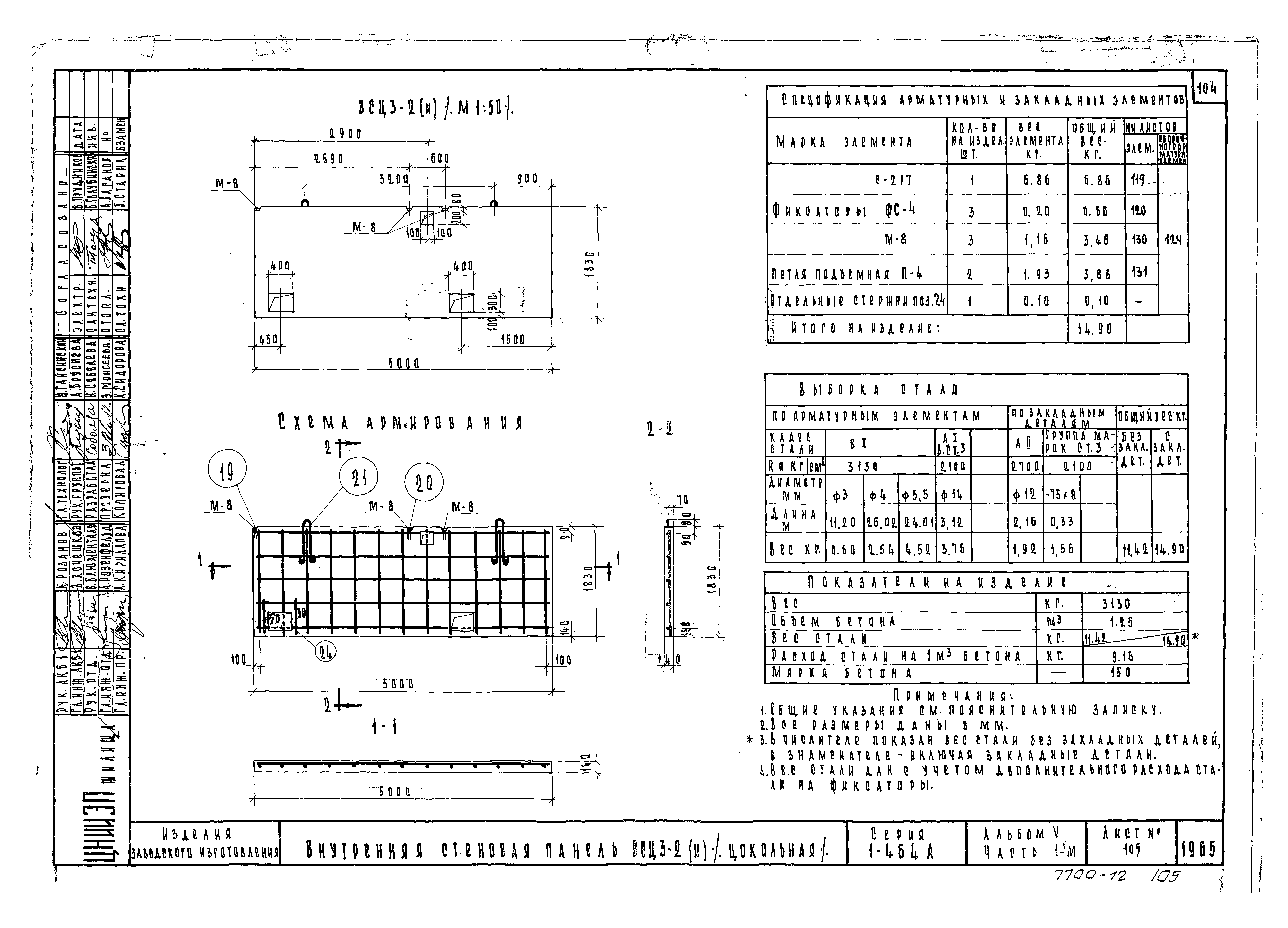 Типовой проект Серия 1-464А