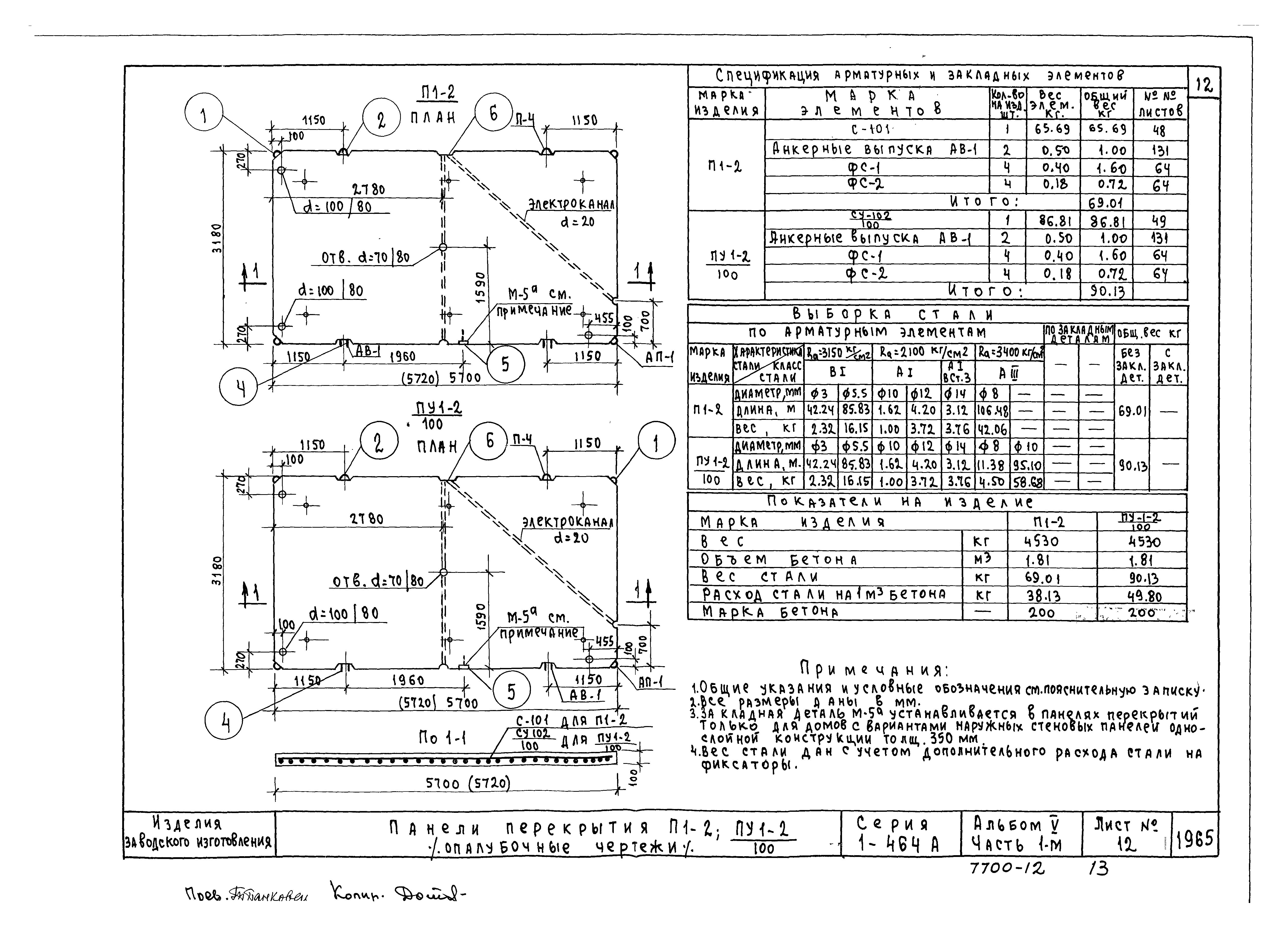 Типовой проект Серия 1-464А