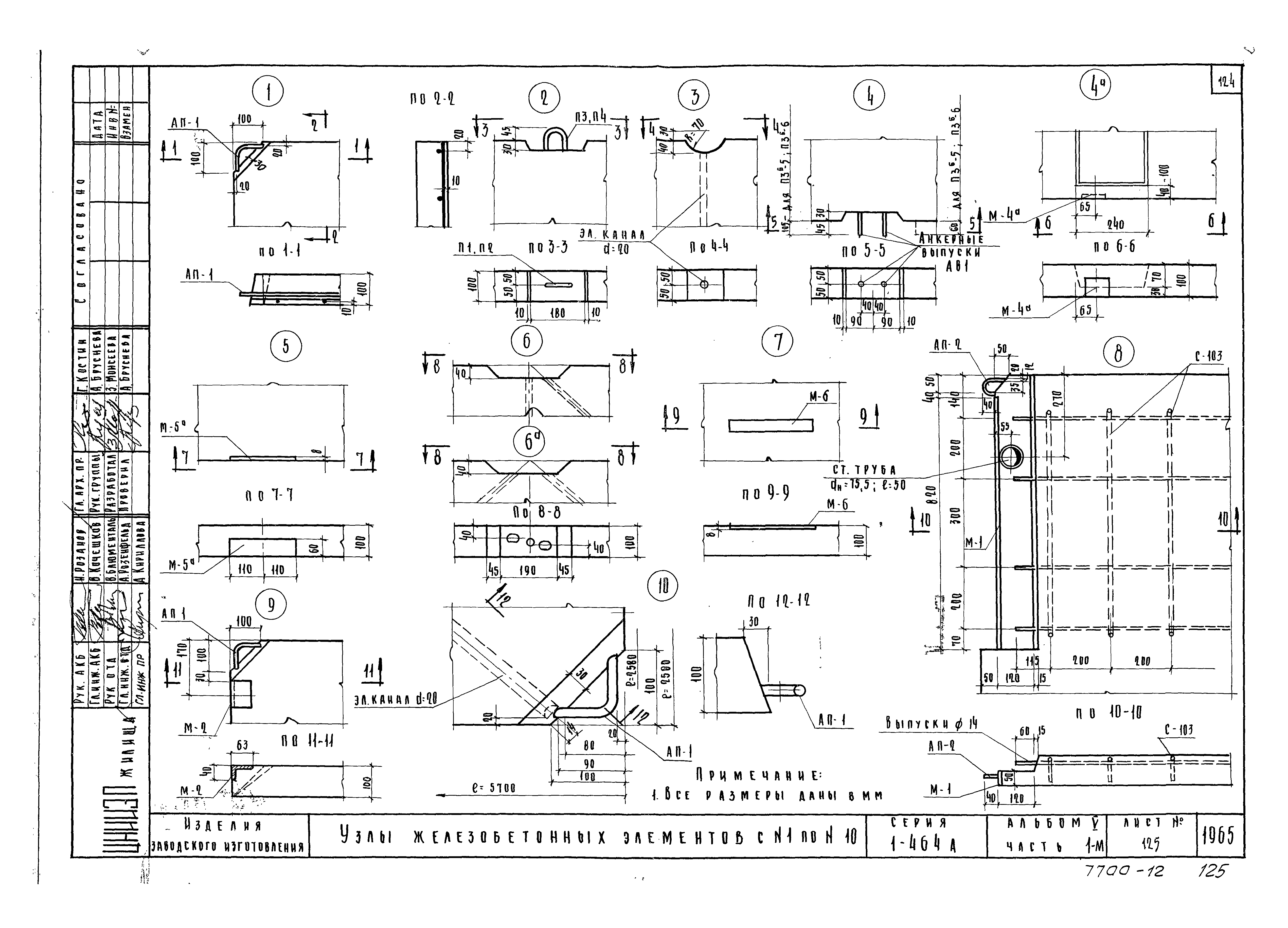 Типовой проект Серия 1-464А