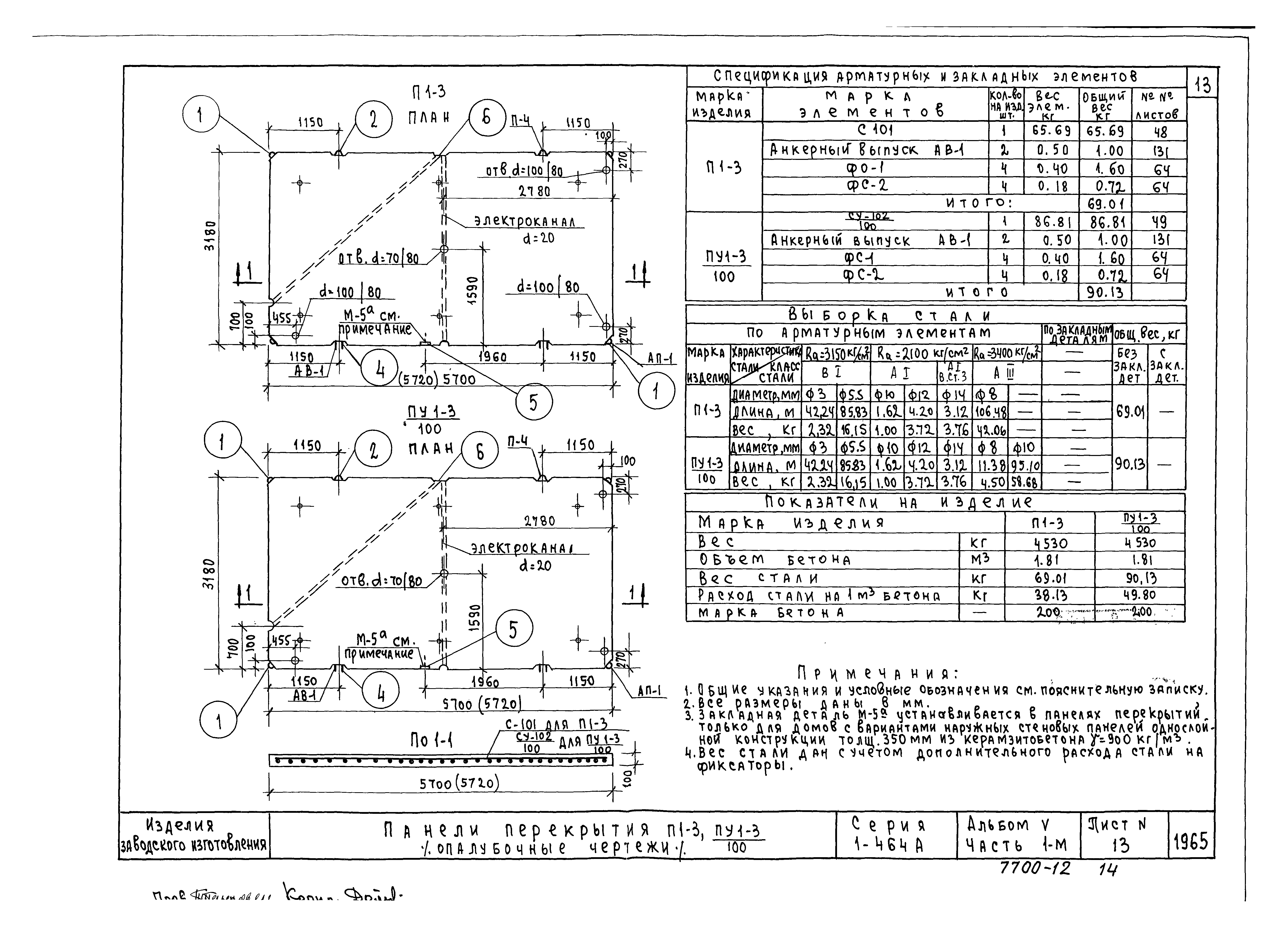 Типовой проект Серия 1-464А