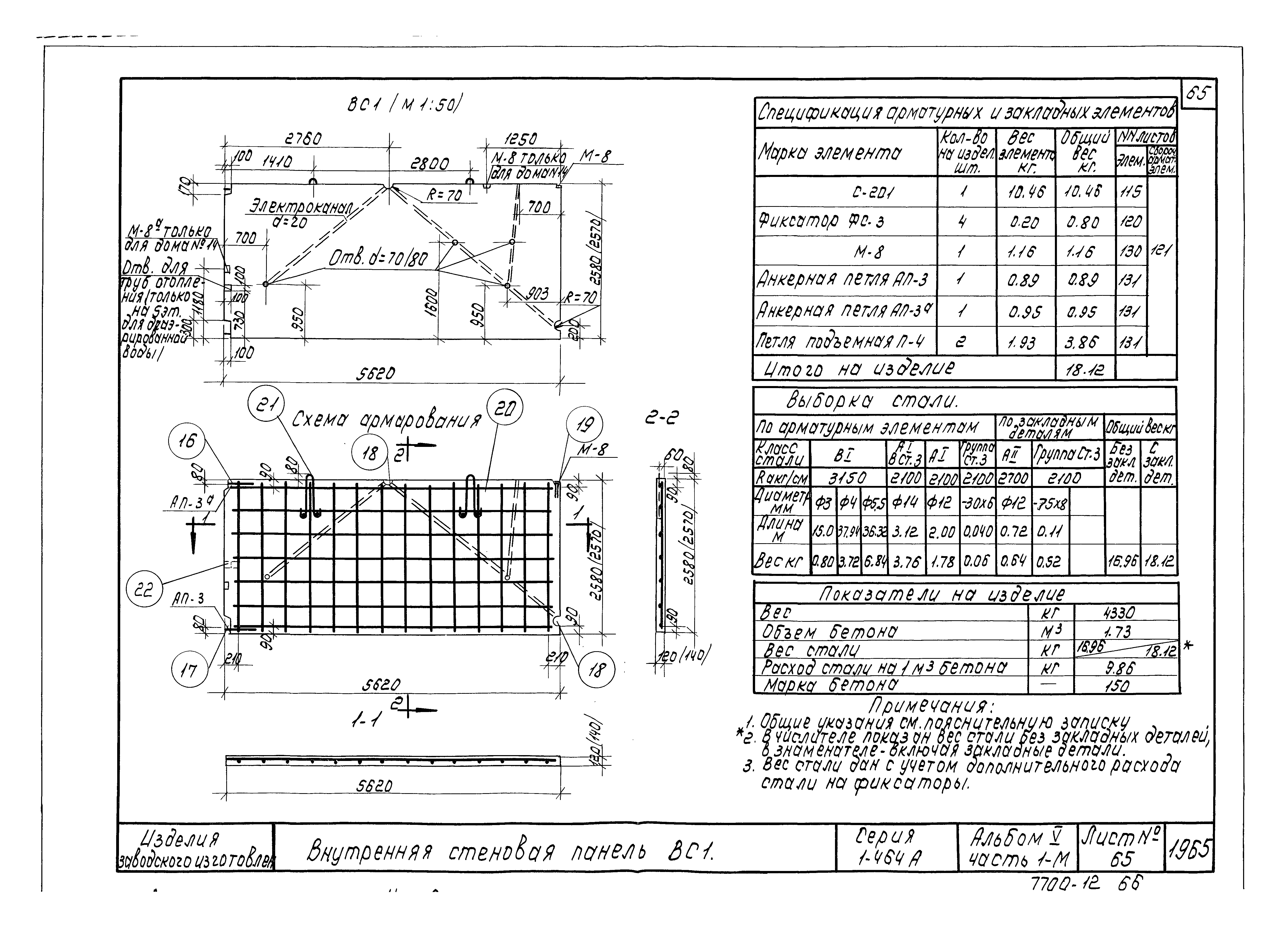 Типовой проект Серия 1-464А