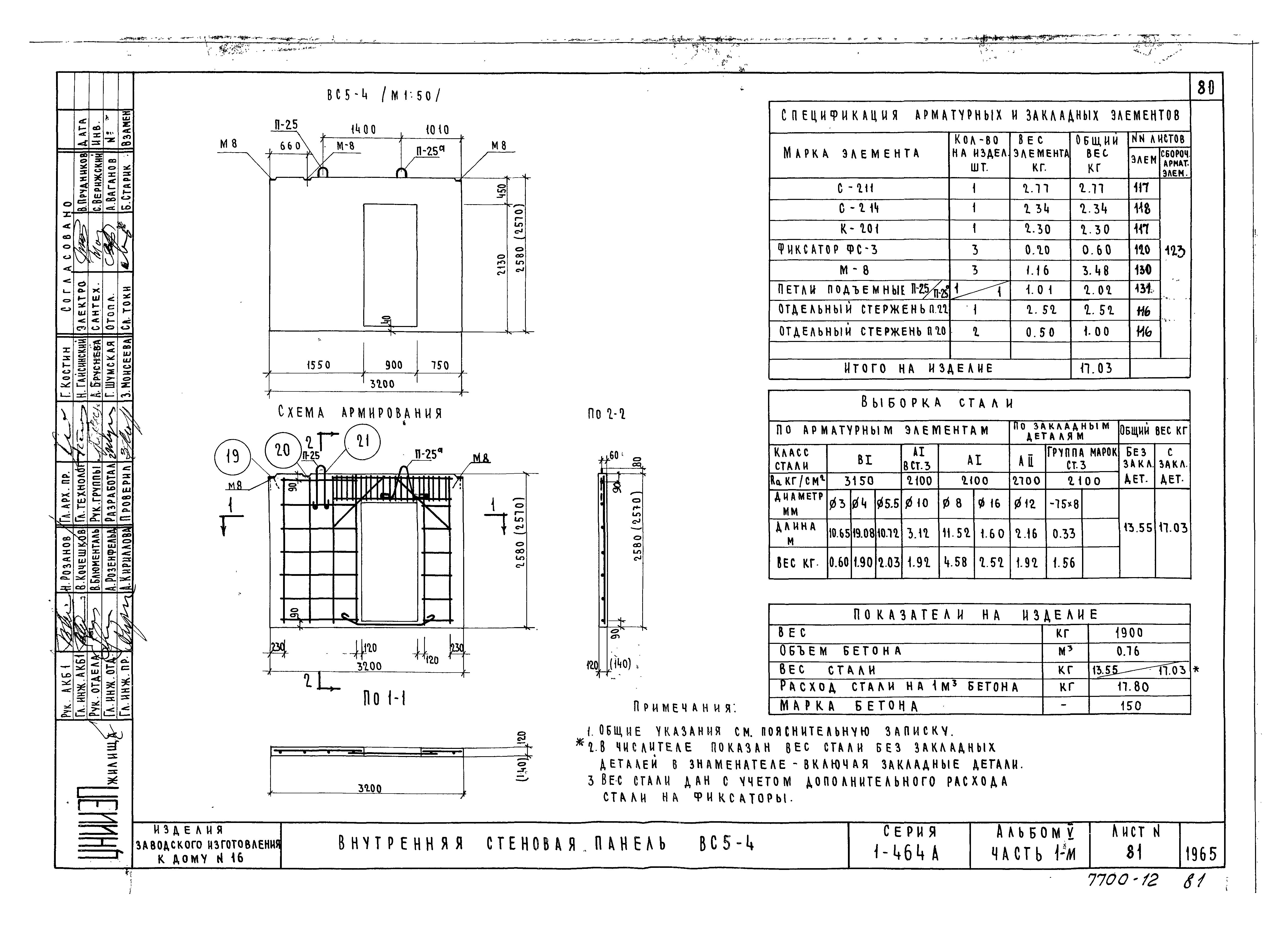 Типовой проект Серия 1-464А